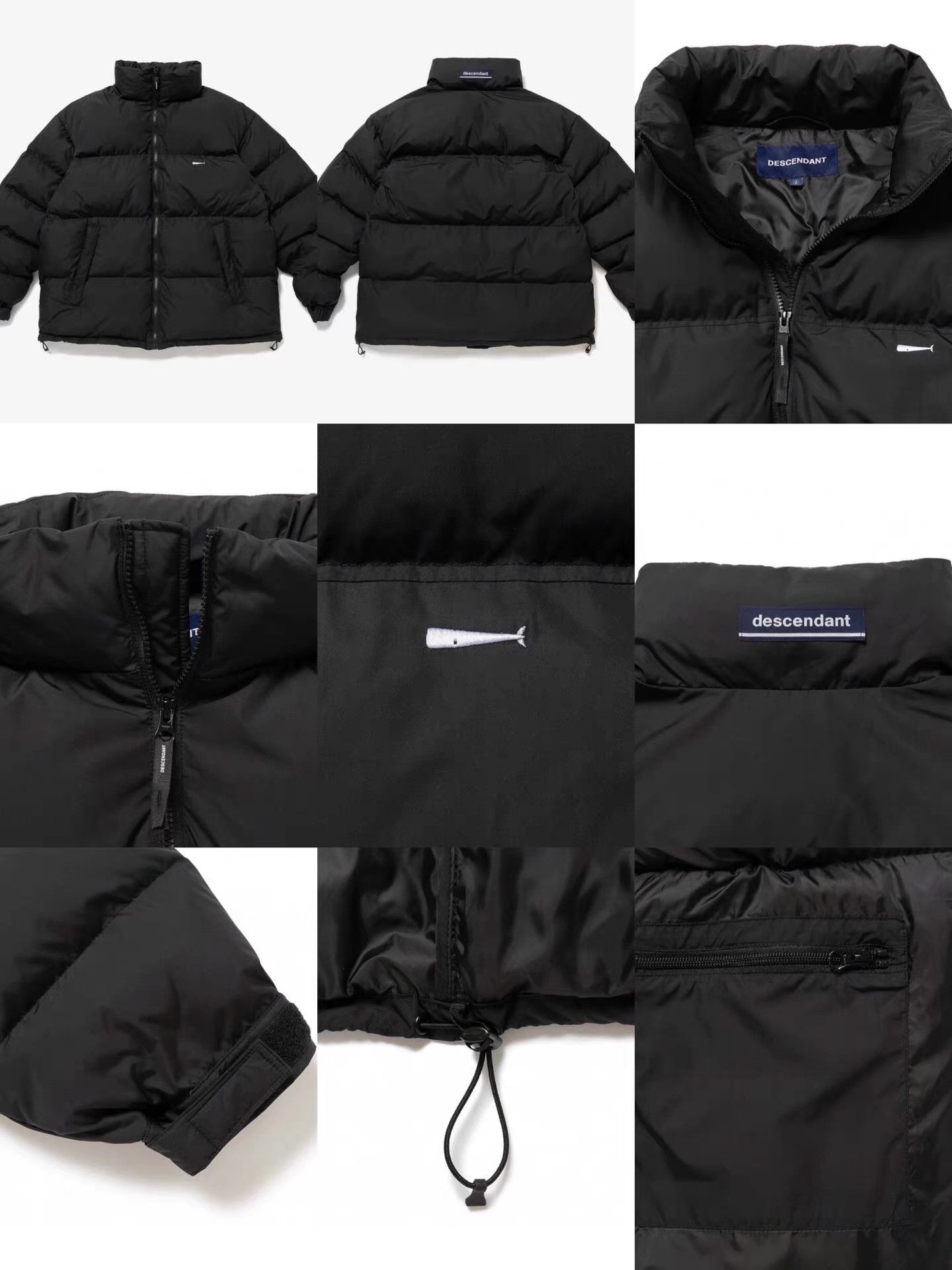 Descendant DESCENDANT MUMMY PADDING JACKET Mummy Padded Jacket Ｑ22 Size US M / EU 48-50 / 2 - 6 Thumbnail