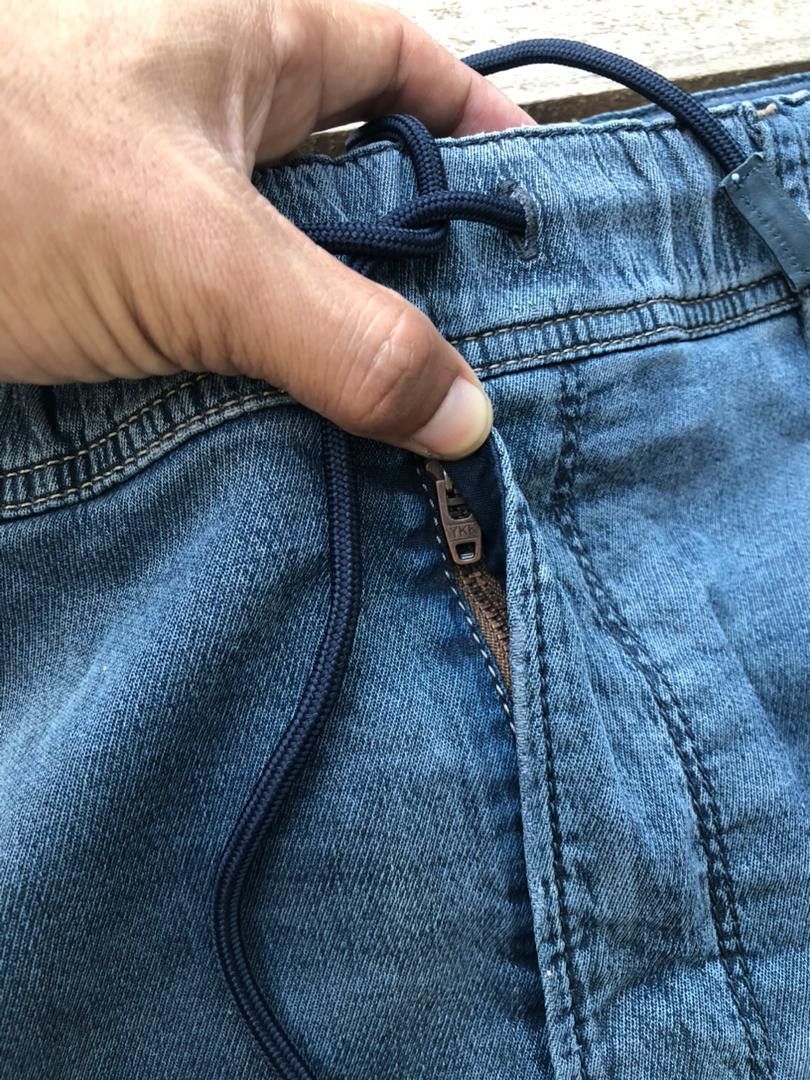 Diesel Diesel Krooley-Ne Denim Sweatpants Size US 34 / EU 50 - 11 Thumbnail