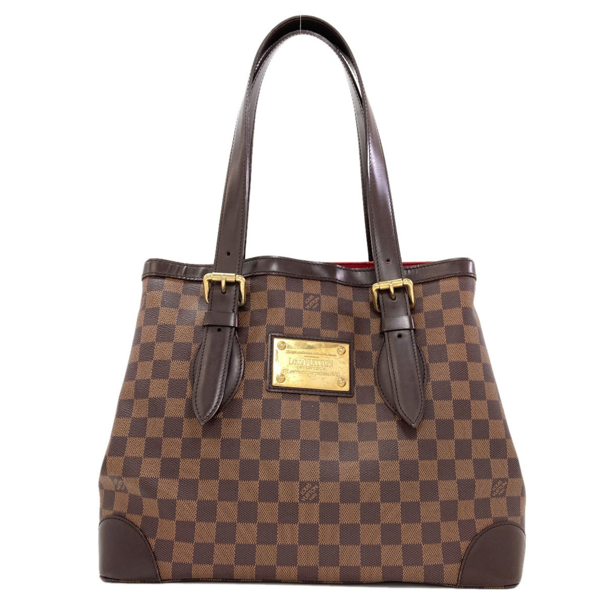Louis Vuitton Louis Vuitton N51204 Hampstead MM Tote Bag, Damier Canvas, Women's Size ONE SIZE - 1 Thumbnail