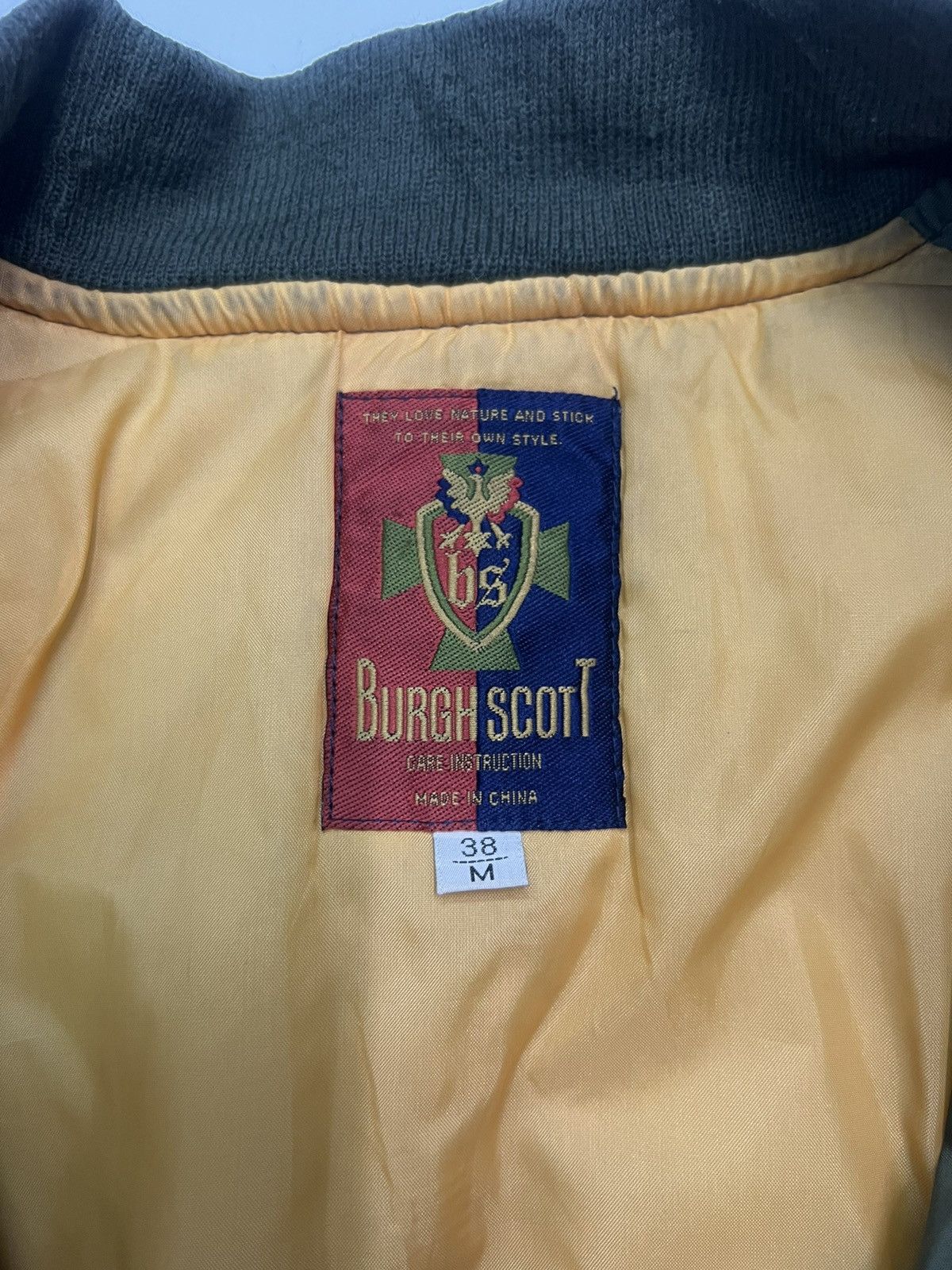 Japanese Brand BURGH SCOTT ATOMIC BOMBER JACKET Size US M / EU 48-50 / 2 - 10 Thumbnail