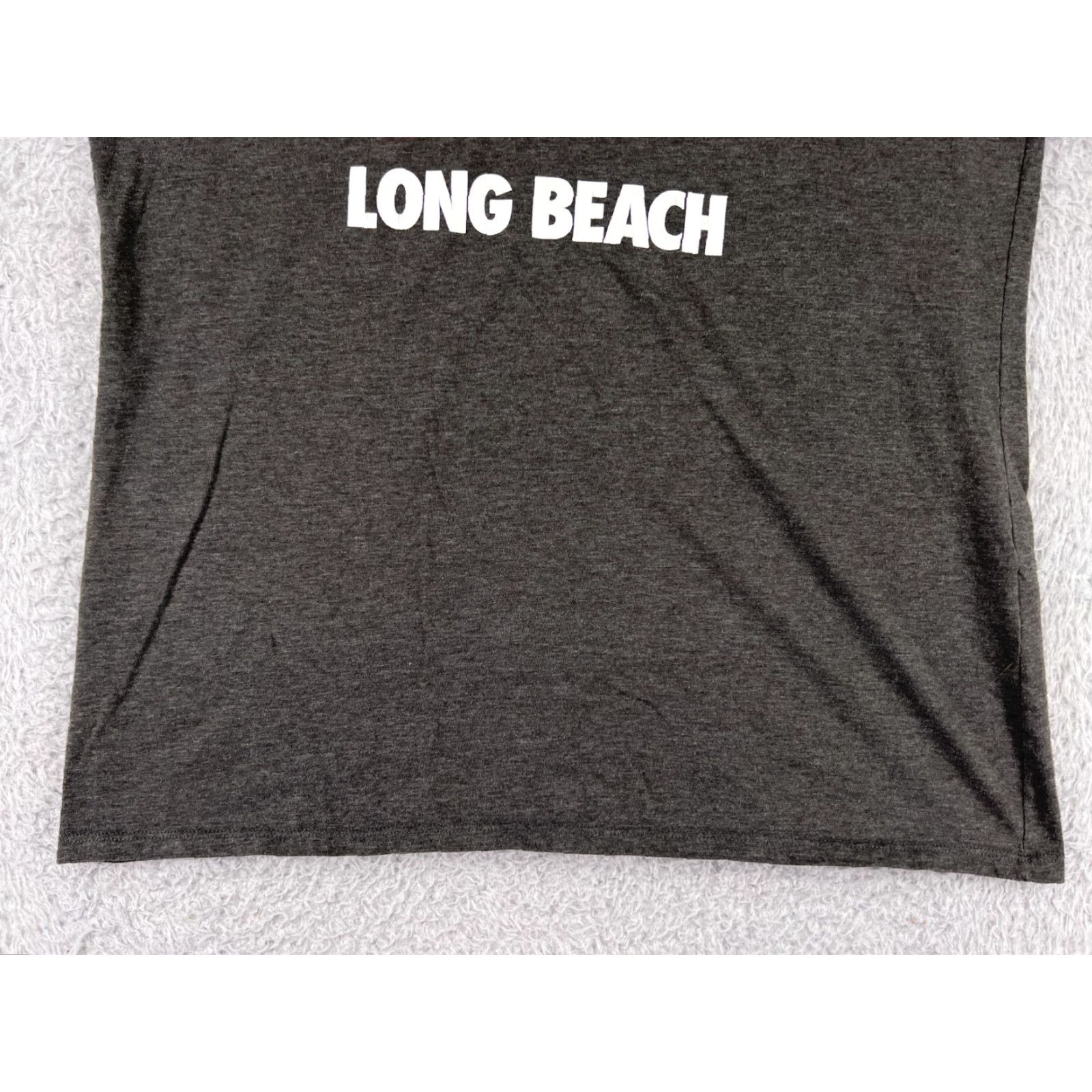 Nike Nike Shirt Womens Large Gray Round Neck Short Sleeve Logo Dri-Fit California Beach Style Mens Girls Size L / US 10 / IT 46 - 7 Thumbnail