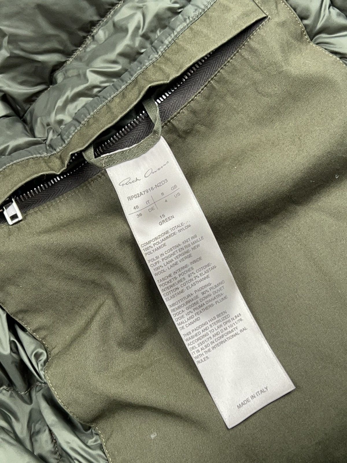 Rick Owens Rick Owens Gethsemane FW21 Down Parka Jacket Coat Oversize Size S / US 4 / IT 40 - 12 Thumbnail