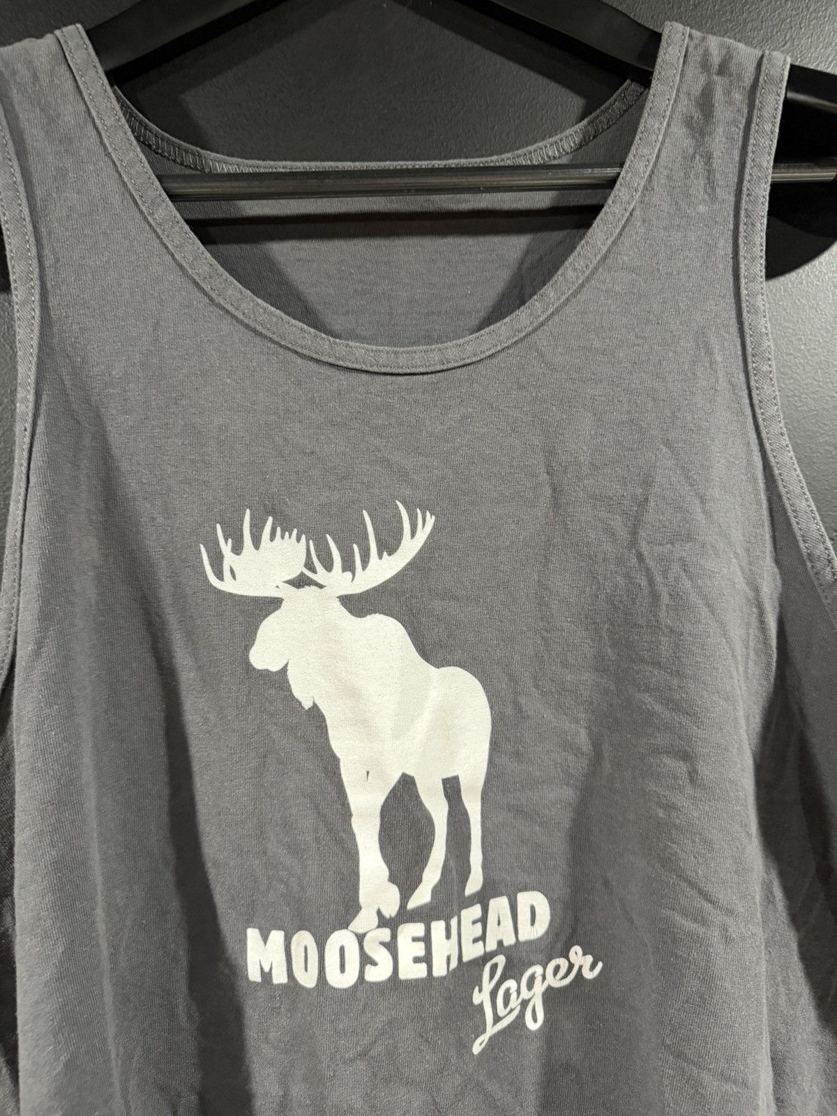 Vintage 2000s Vintage Moosehead Lager Beer Grunge Tank Top XL Size US XL / EU 56 / 4 - 2 Thumbnail