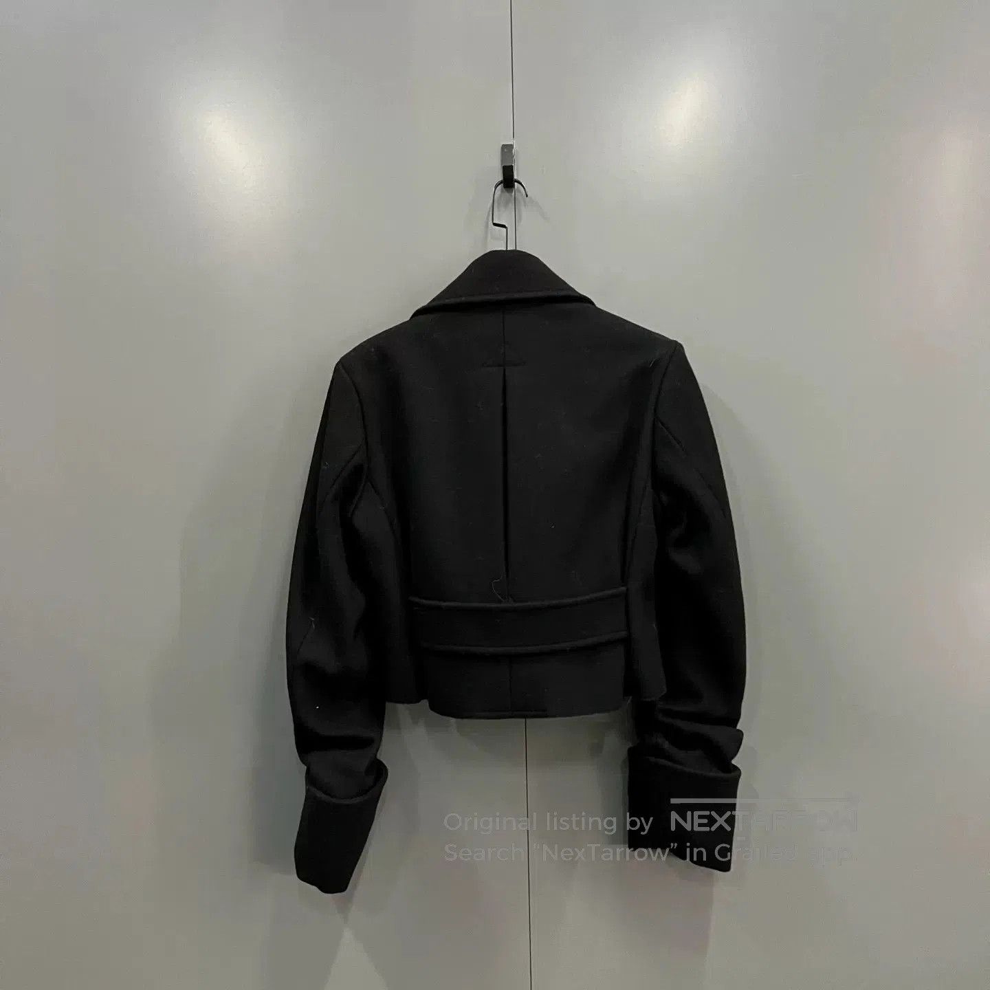 Saint Laurent Paris Saint Laurent Black Cropped Double. Size XS / US 0-2 / IT 36-38 - 2 Thumbnail