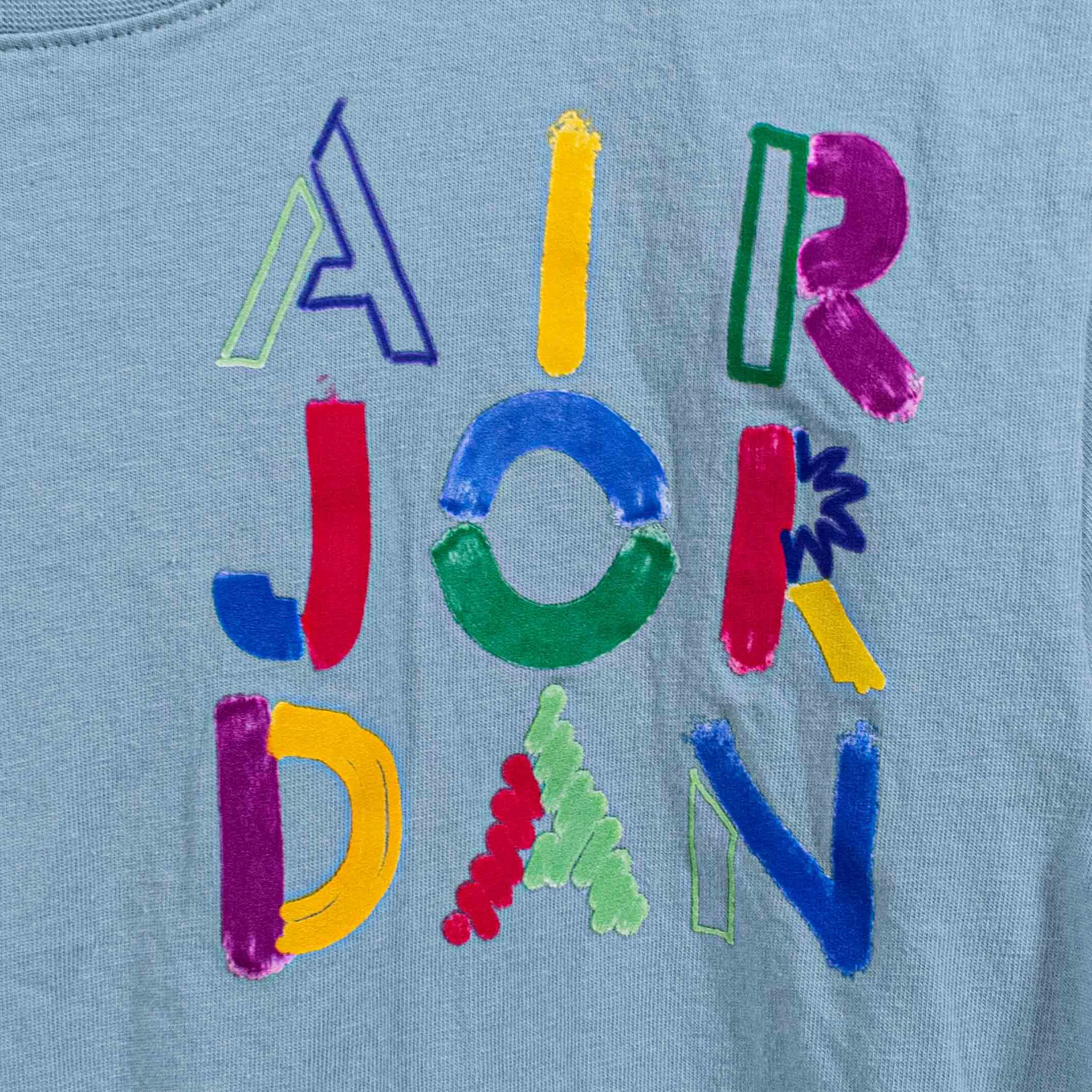 Jordan Brand Air Jordan The Cradle Pop Art T-Shirt Y2K Basketball Size US S / EU 44-46 / 1 - 3 Thumbnail