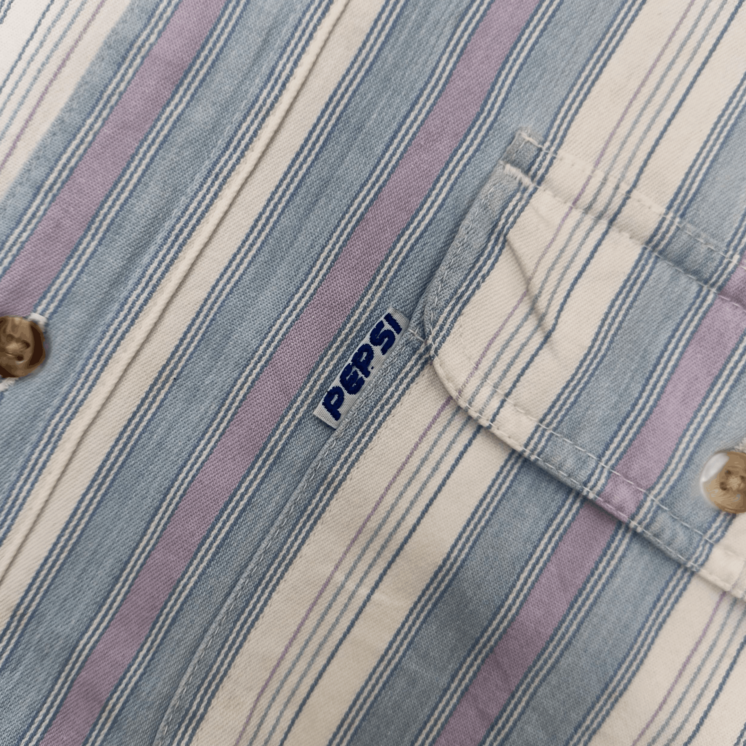 Vintage Vintage 90's Workshirt Pepsi Size US L / EU 52-54 / 3 - 4 Thumbnail