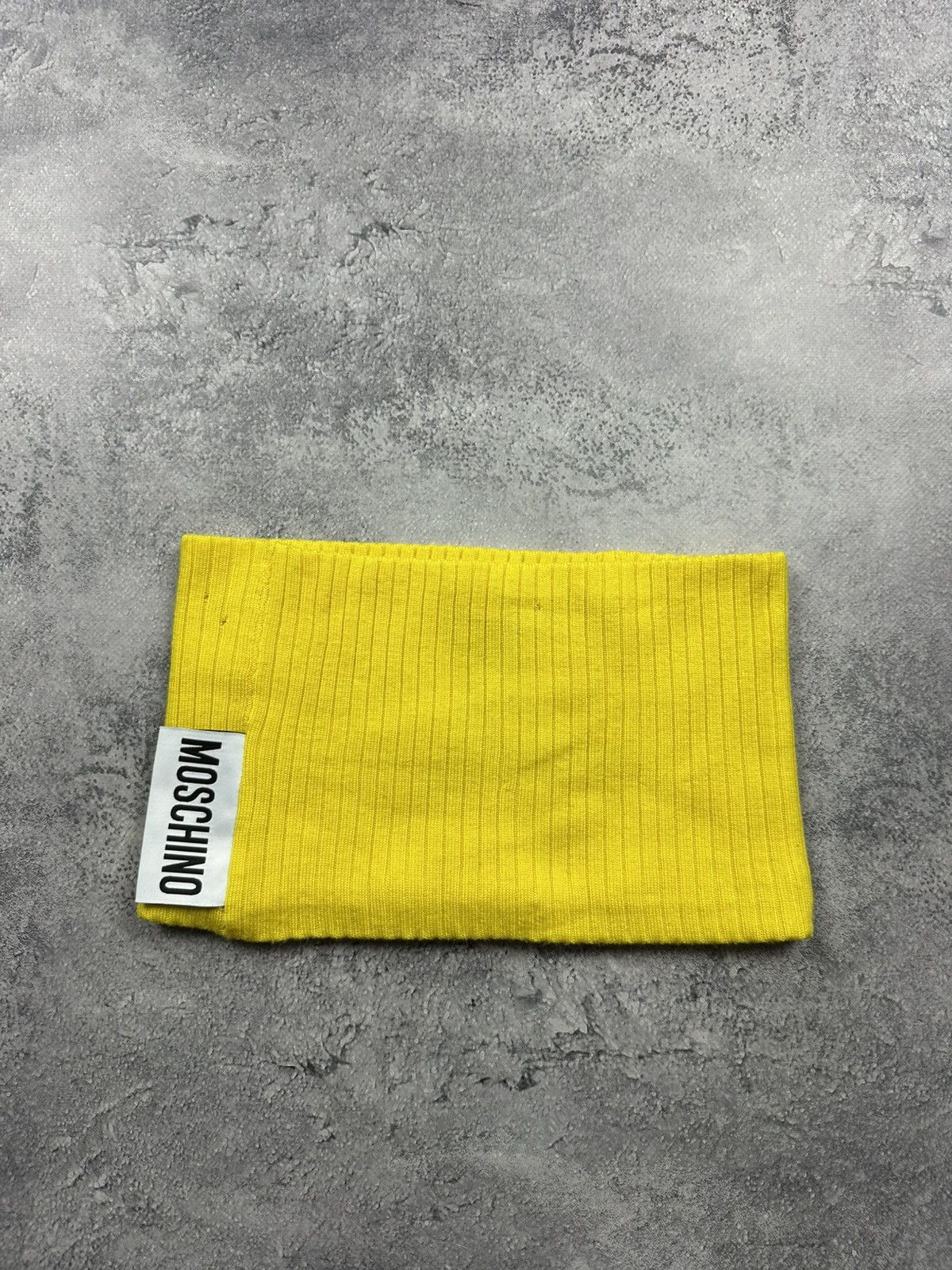Moschino Moschino Couture Wool Ribbed Scarf Neckwarm Made in Italy Size ONE SIZE - 2 Thumbnail