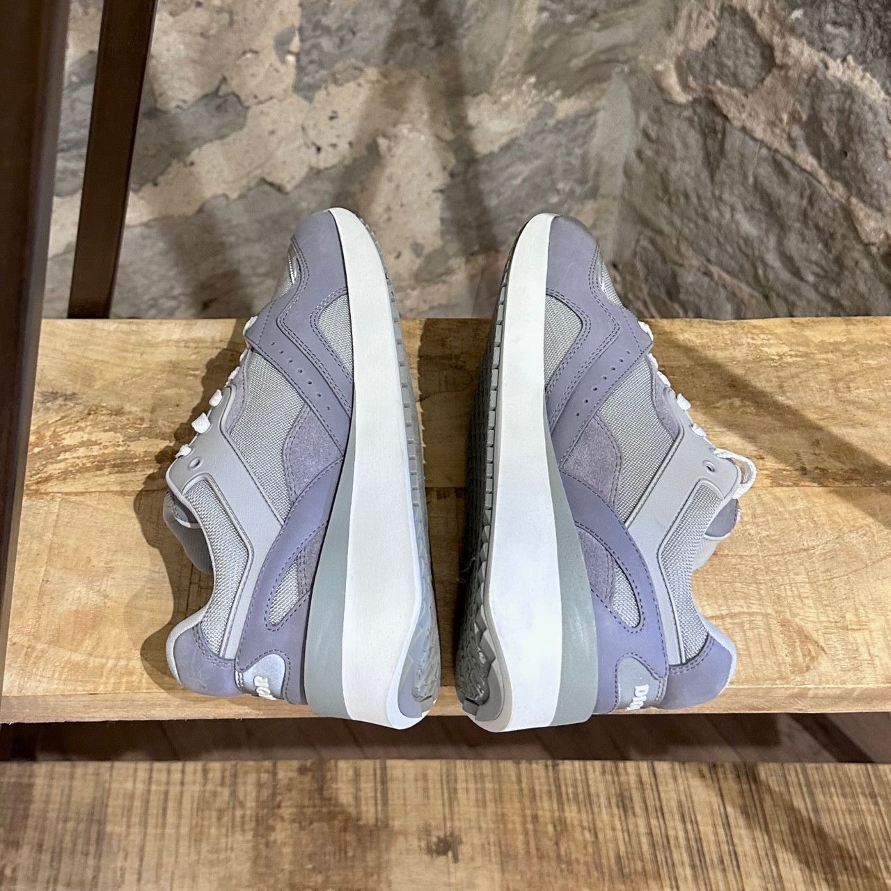 Dior Dior B29 Grey Mesh Suede Reflective Low-top Sneakers Size US 7.5 / EU 40-41 - 9 Thumbnail