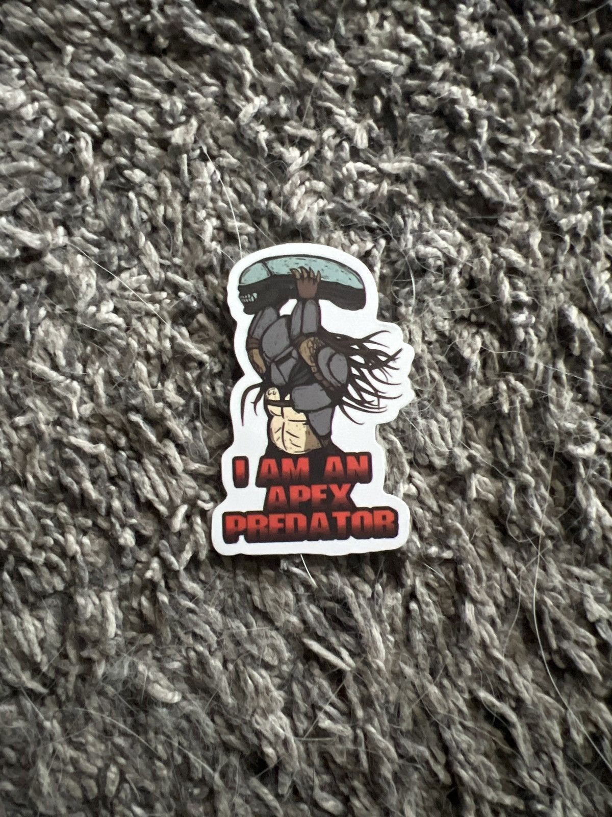 Hypebeast Alien Vs. Predator I Am An Apex Predator Sticker Size ONE SIZE - 1 Thumbnail