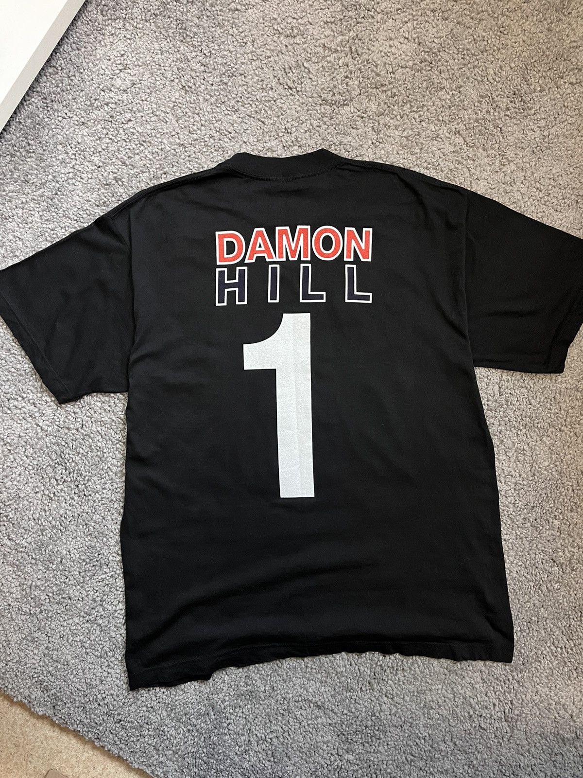 Formula 1 Vintage Damon Hill T-shirt Size US XL / EU 56 / 4 - 4 Thumbnail