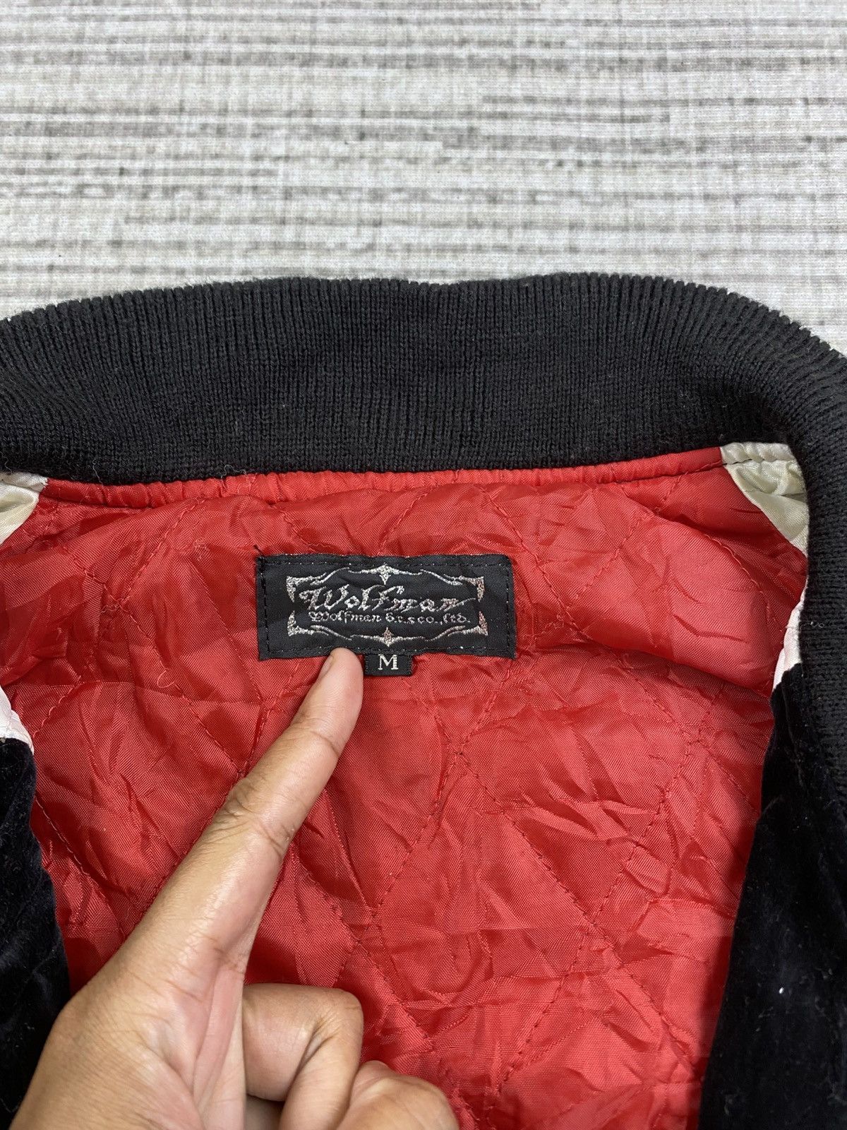 Japanese Brand Vintage Wolfman X Dragonfly Japan Sukajan Jacket Size US M / EU 48-50 / 2 - 12 Thumbnail