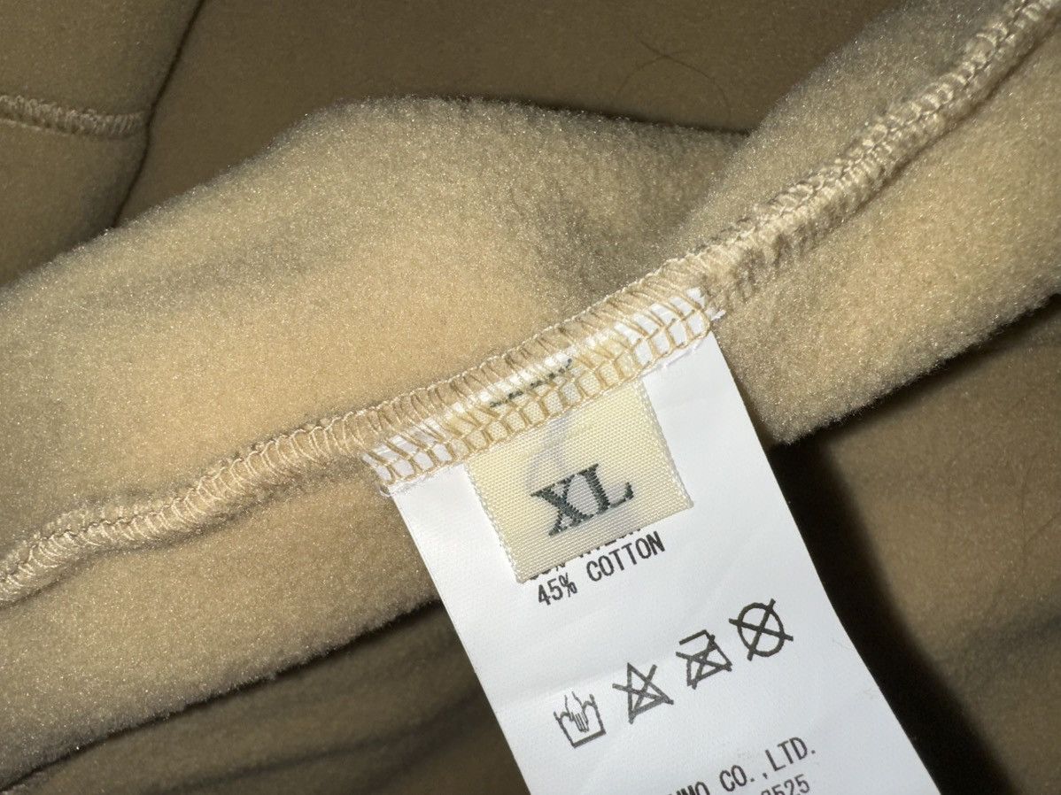 Human Made × Nigo HUMAN MADE Japan Nigo Fleece Jacket XL Polyester Tan Size US XL / EU 56 / 4 - 3 Thumbnail