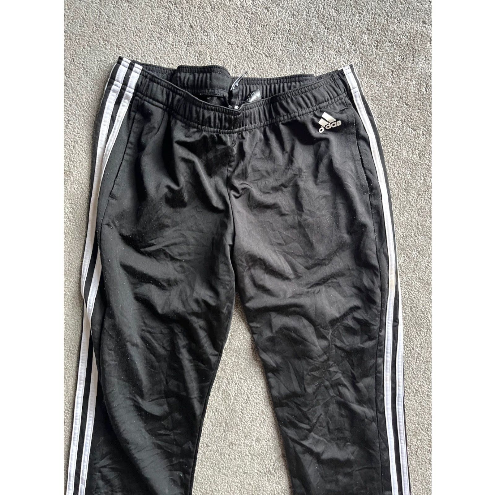 Adidas Adidas Sweatpants Women Black Training Pant Medium 12-14 Women Size 32" / US 10 / IT 46 - 2 Thumbnail