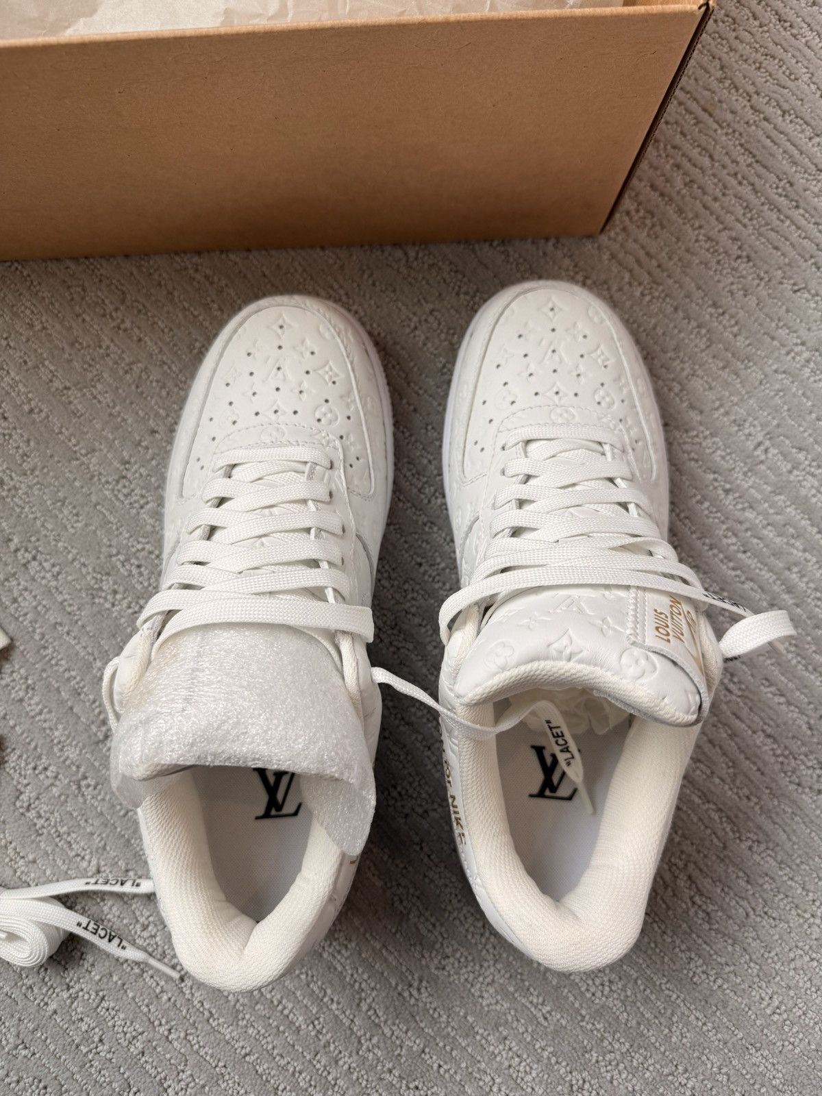 Louis Vuitton Louis Vuitton Nike Air Force 1 Low Size US 6.5 / EU 39-40 - 9 Thumbnail
