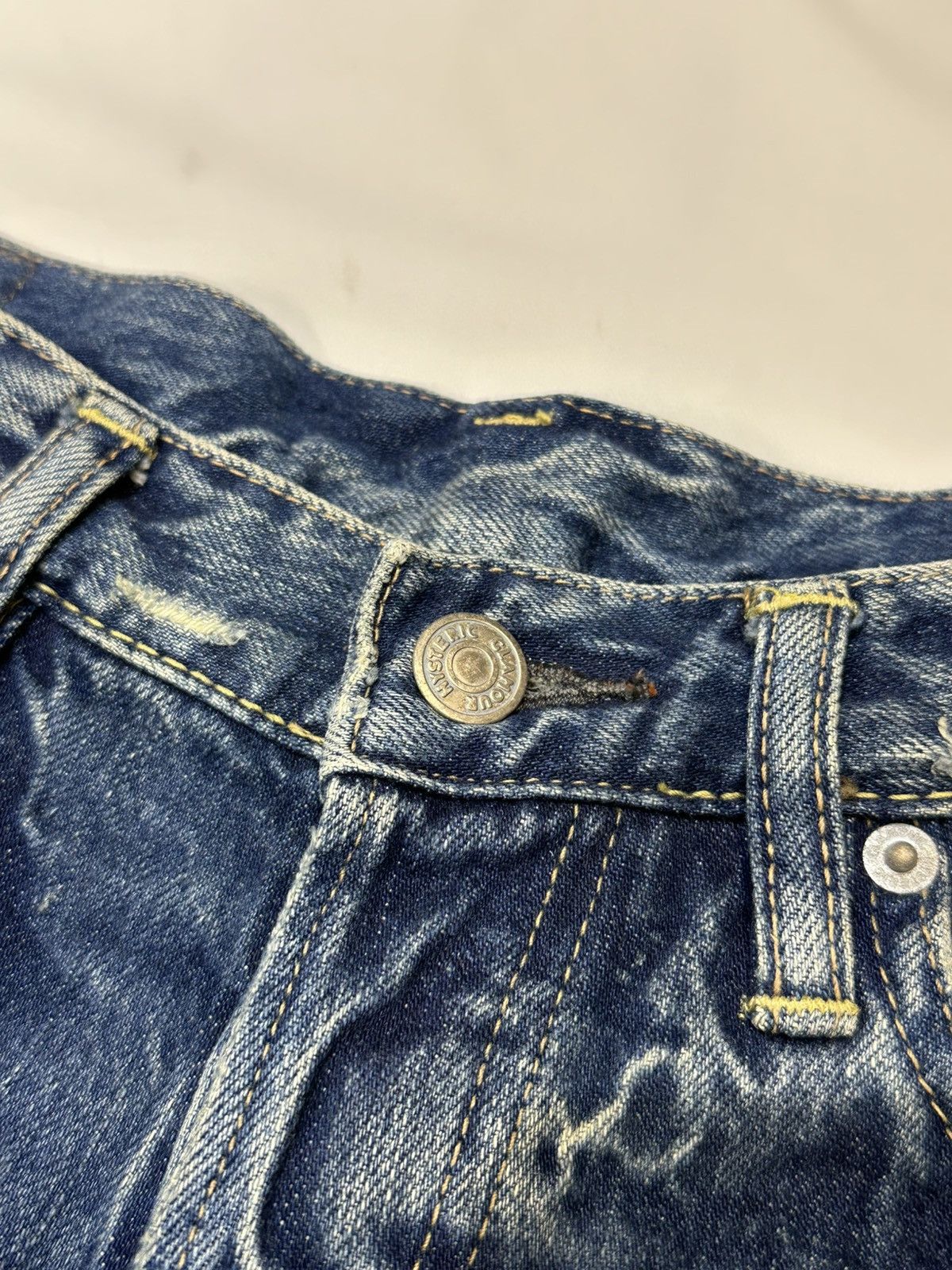 Hysteric Glamour 1990s Hysteric Glamour Selvedge Redline Jeans Size 30" / US 8 / IT 44 - 8 Thumbnail