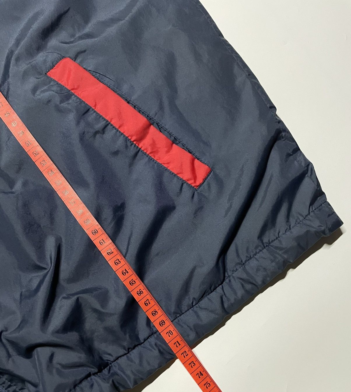Nike × Vintage Nike Premier Just Do it Hidden Hooded Lightweight Navy Size US M / EU 48-50 / 2 - 16 Thumbnail
