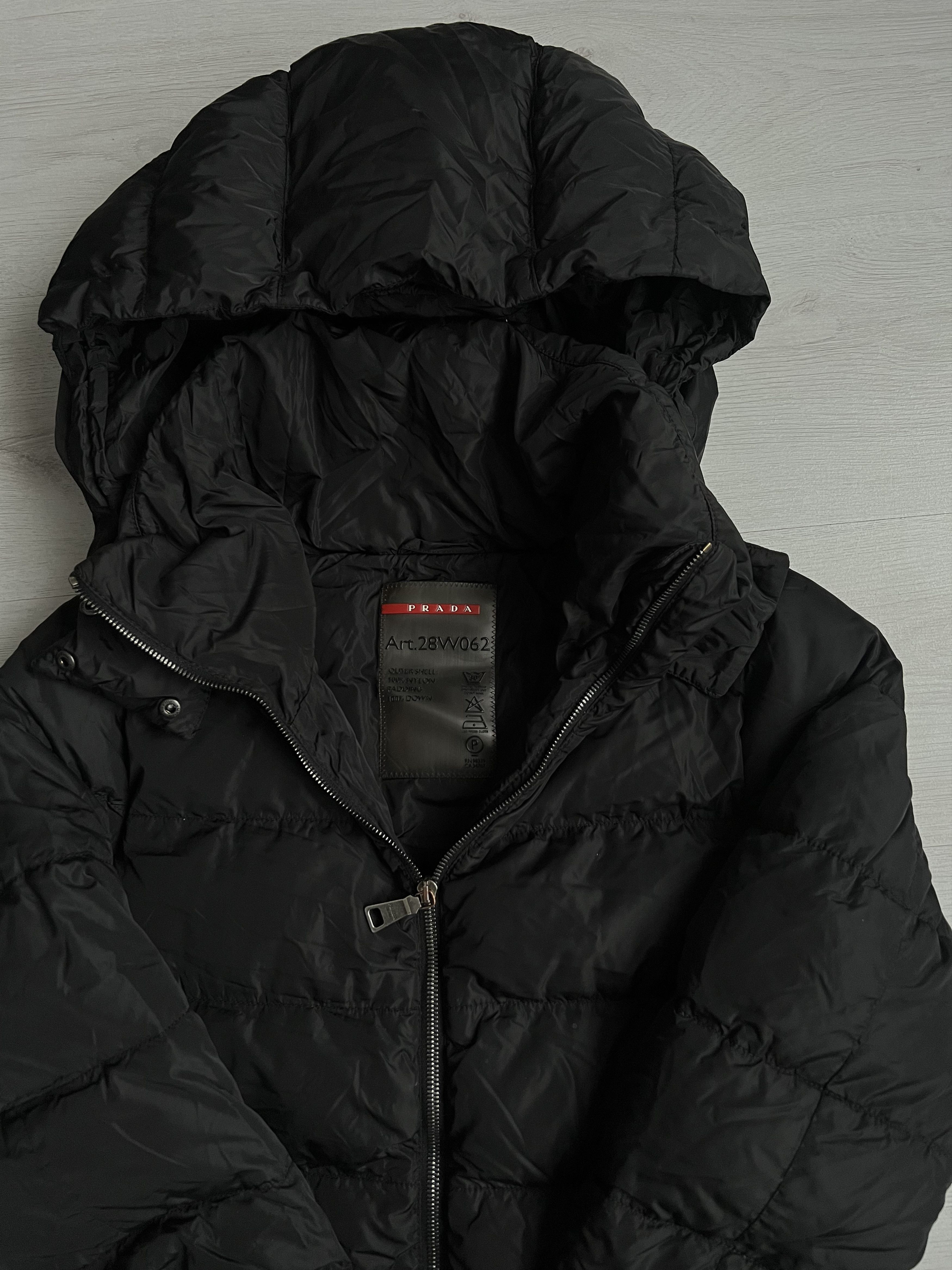 Prada Prada Down Puffer Coat Parka Black Authentic Women’s Size M / US 6-8 / IT 42-44 - 2 Thumbnail