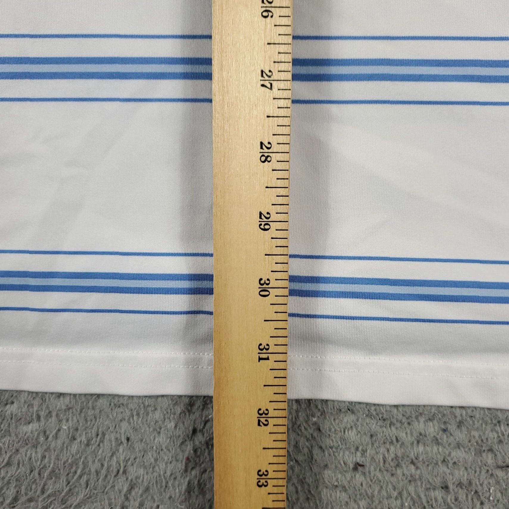 Vintage Zero Restriction Polo Shirt Mens XL White Striped Polo Short Sleeve Casual Shirt Vintage? No. Size US XL / EU 56 / 4 - 6 Thumbnail