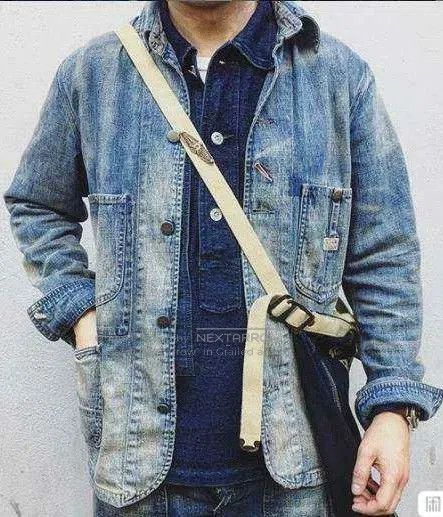 RRL Ralph Lauren 1940s Double RL RRL Denim Jacket. Size US XL / EU 56 / 4 - 8 Thumbnail