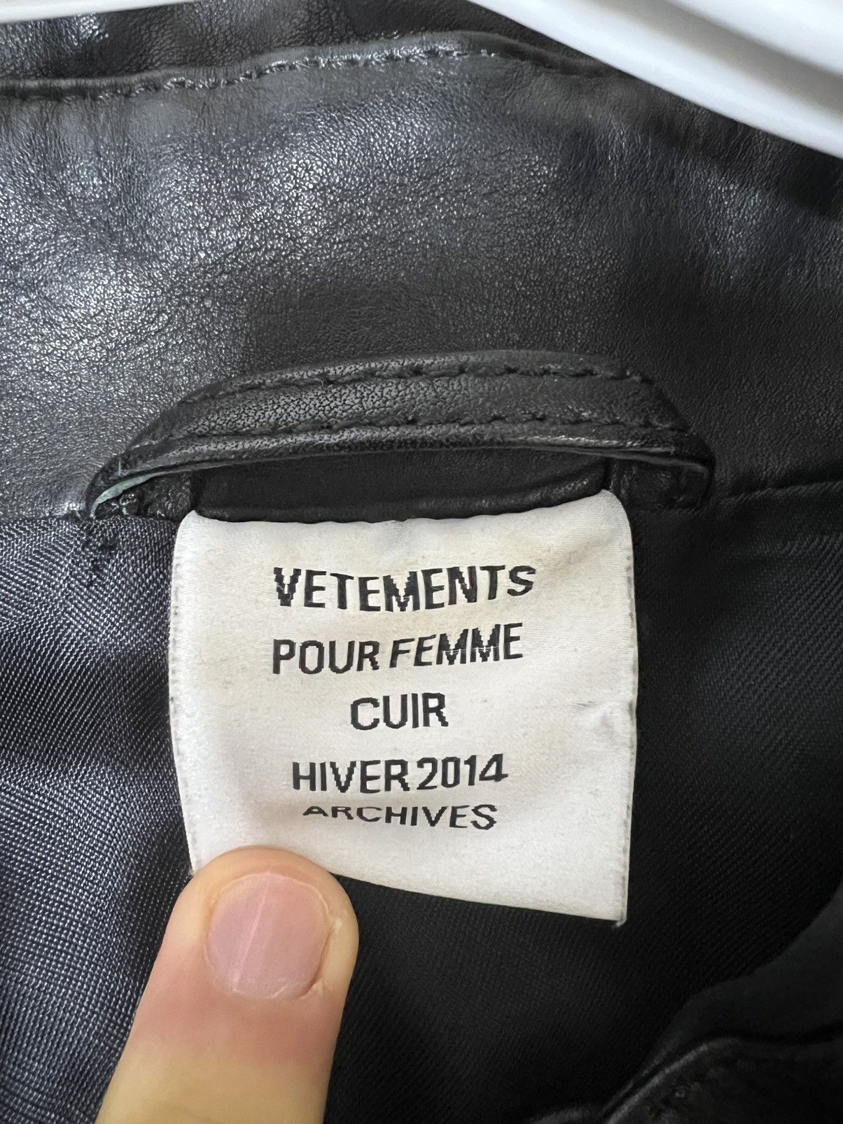 Vetements [M] Demna Vetements 2014 boxy leather jacket Size US M / EU 48-50 / 2 - 3 Thumbnail