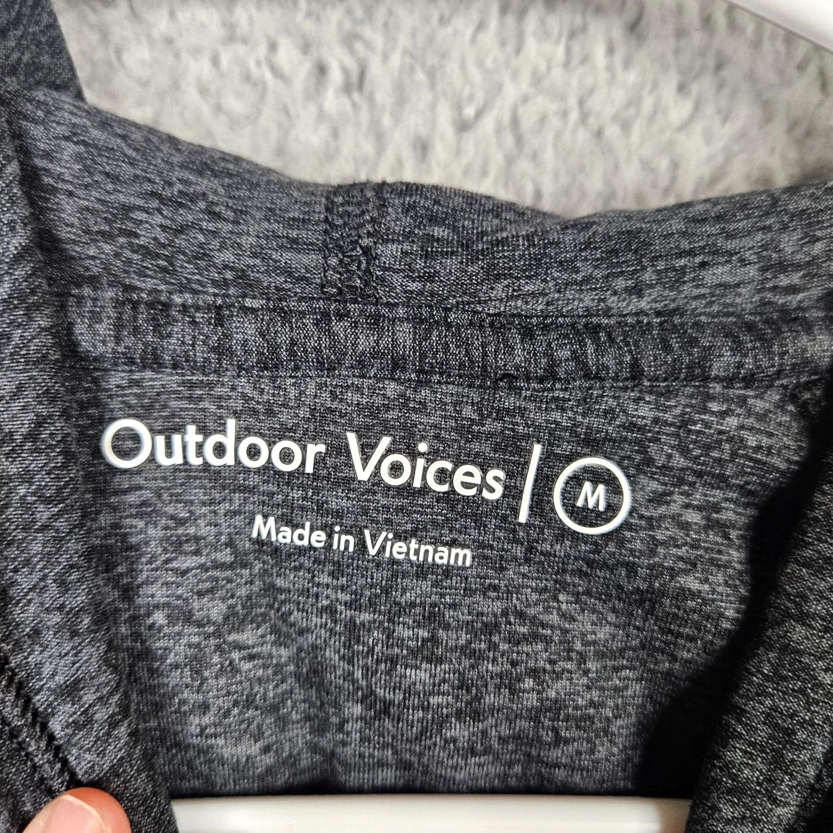 Outdoor Voices Outdoor Voice Hoodie Women's Heather Gray Light weight Size M Size M / US 6-8 / IT 42-44 - 8 Thumbnail
