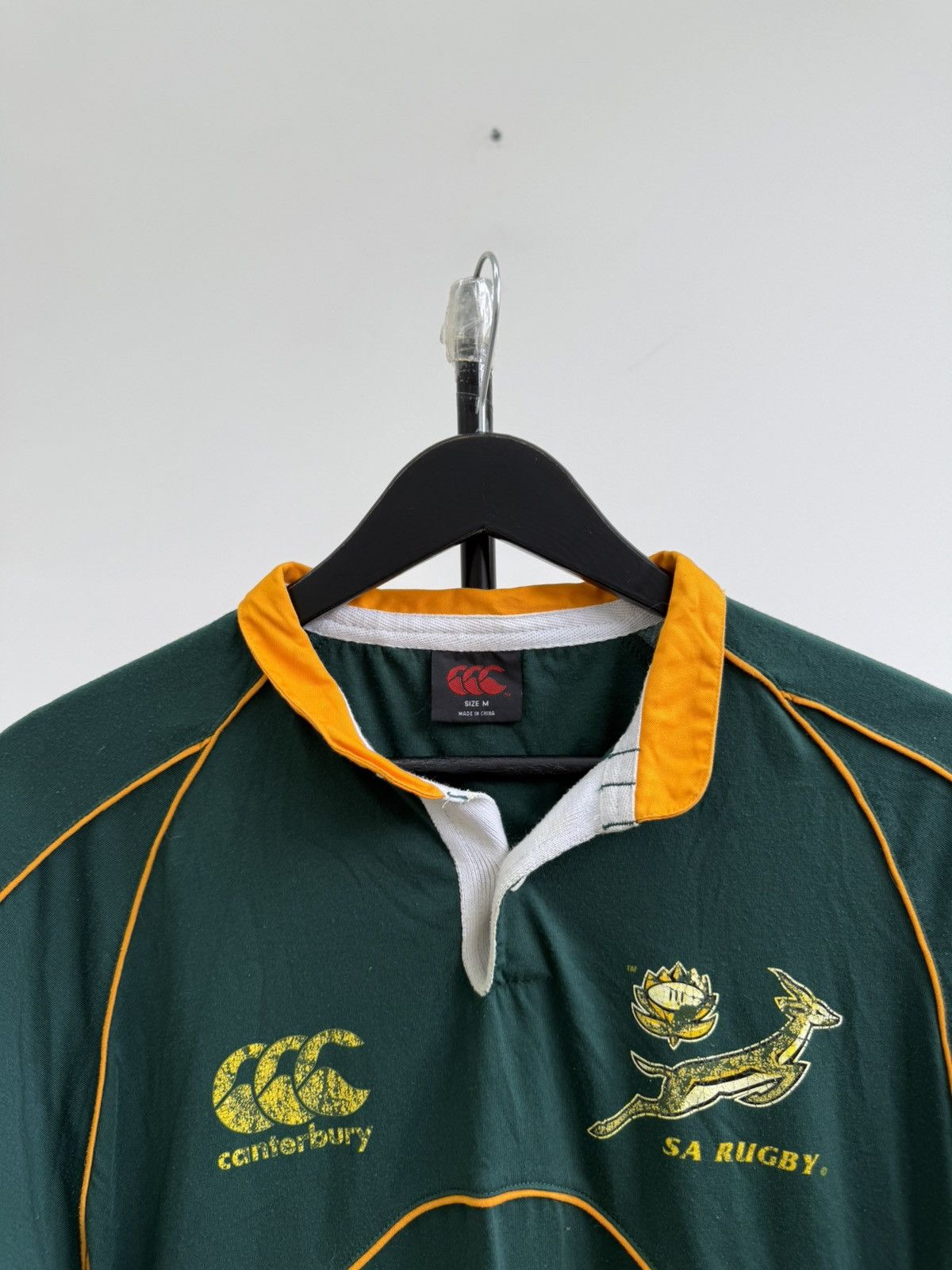 Other South Africa 2007-2008 Rugby Home Shirt Jersey Canterbury Size US L / EU 52-54 / 3 - 6 Thumbnail