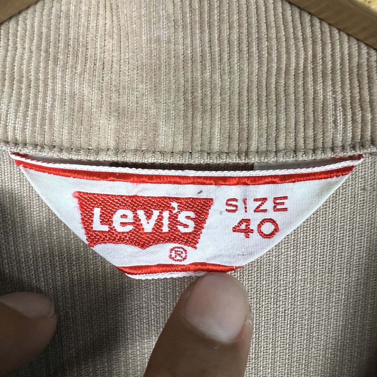 Levi's 70s Vintage Levis Corduroy Trucker Jacket Made In Usa Size US L / EU 52-54 / 3 - 11 Thumbnail