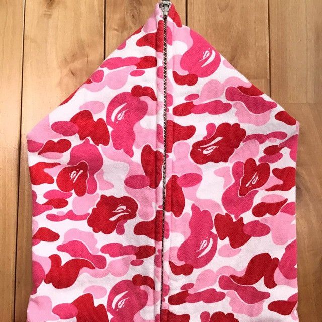 Bape BAPE LOGO ABC camo pink full zip hoodie a bathing ape Size US M / EU 48-50 / 2 - 4 Thumbnail