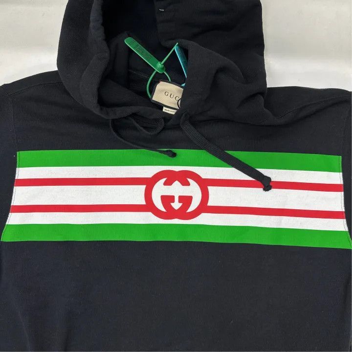Gucci Gucci Gucci Double G Print Hoodie for Men -2506 Size US S / EU 44-46 / 1 - 6 Thumbnail