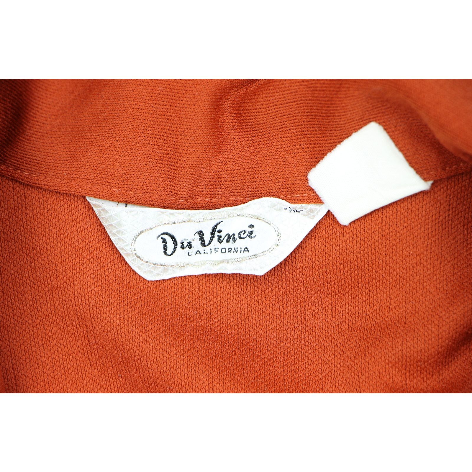 Other DaVinci California Vintage Rust Button Down Rockabilly Shirt Size US M / EU 48-50 / 2 - 3 Thumbnail