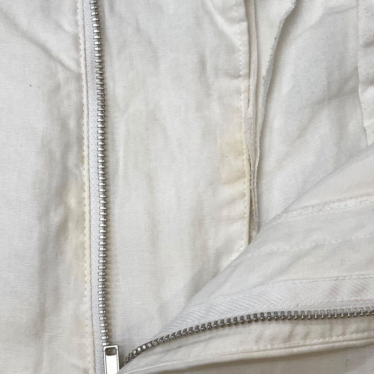 Yohji Yamamoto POUR HOMME white linen archive pants Size US 32 / EU 48 - 7 Thumbnail