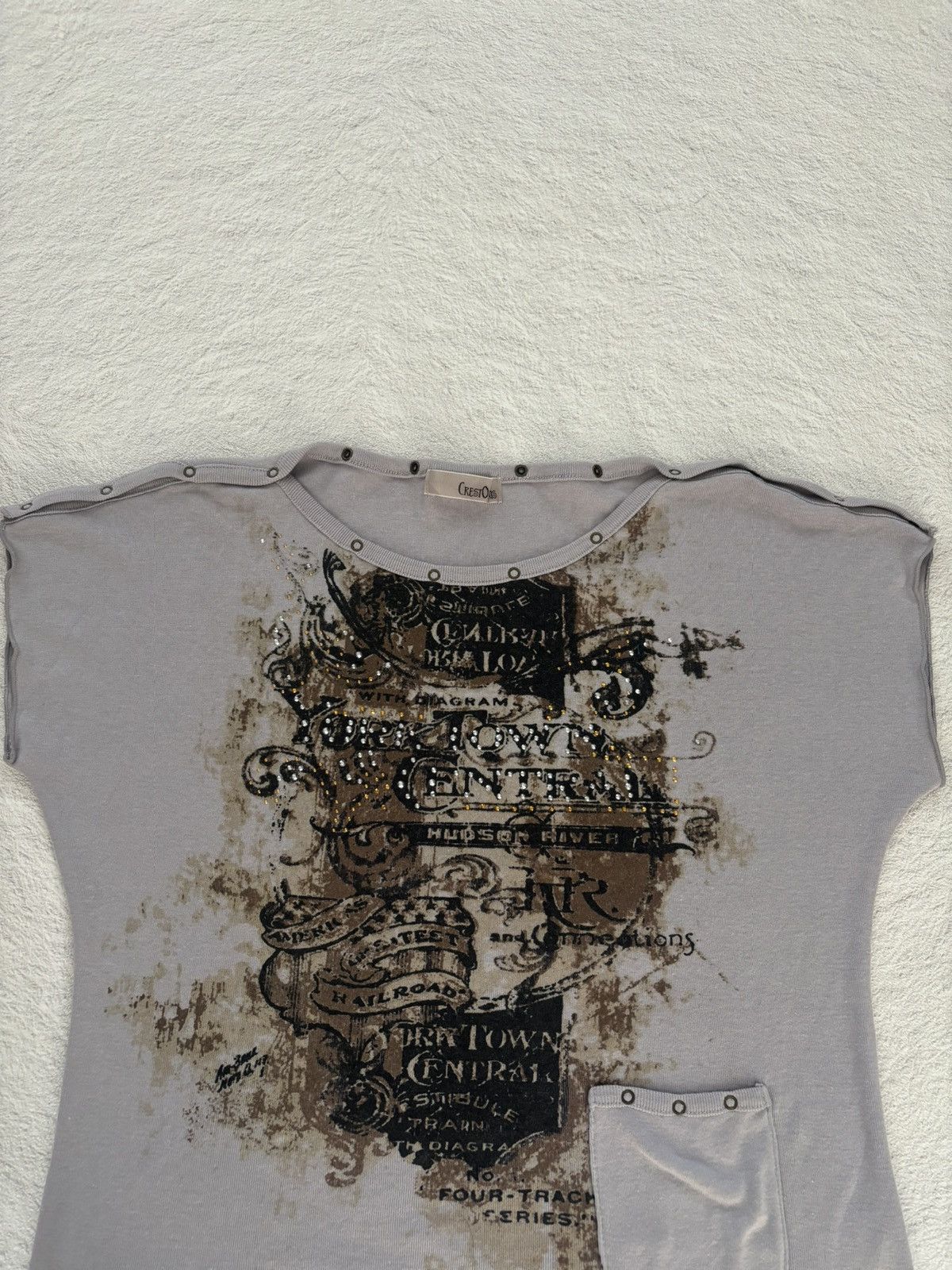 Hysteric Glamour Y2k crestons ifsixwasnine punk style tshirt Size M / US 6-8 / IT 42-44 - 2 Thumbnail