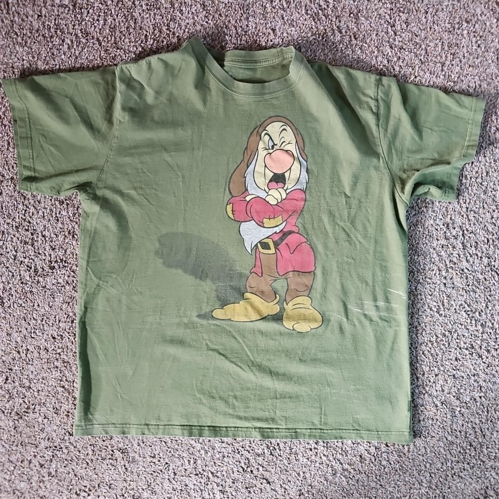Disney Disney Grumpy Drwarf XL Tshirt Size ONE SIZE - 1 Thumbnail