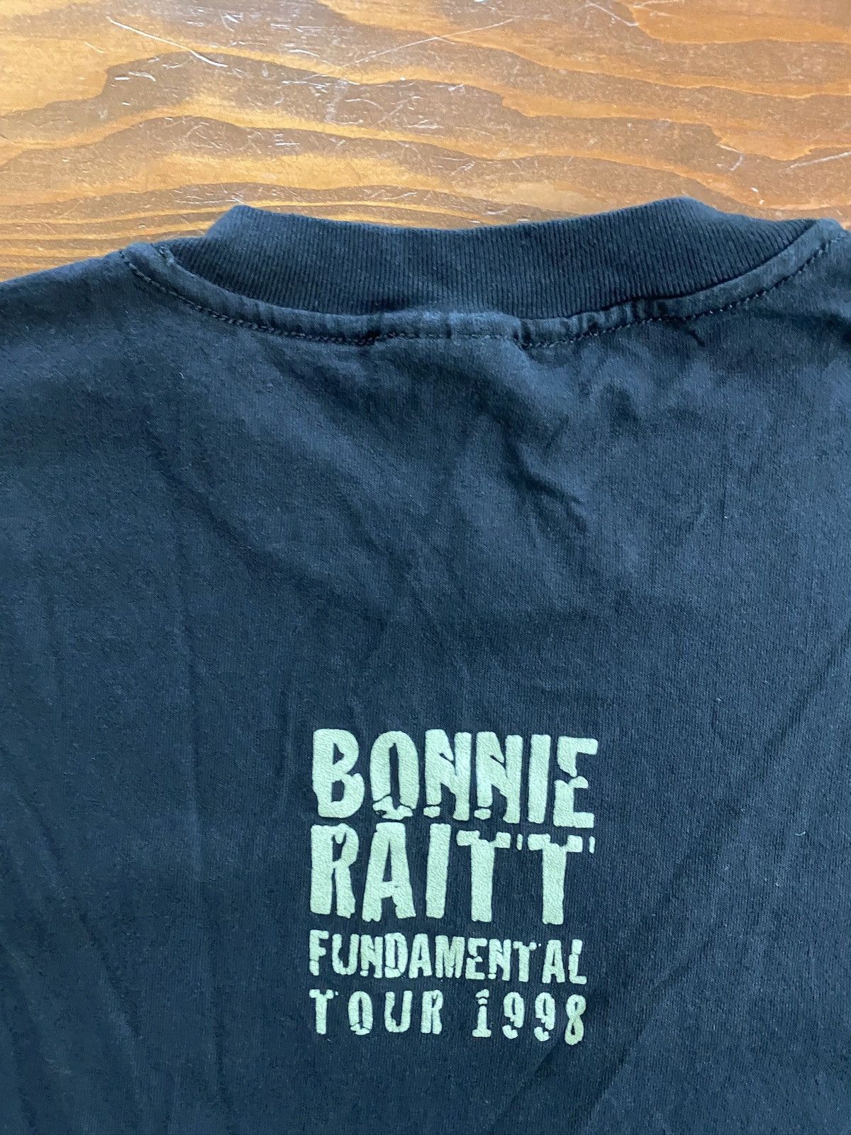 Band Tees Vintage 1998 Bonnie Raitt Fundamental Tour Tee Size US L / EU 52-54 / 3 - 7 Thumbnail