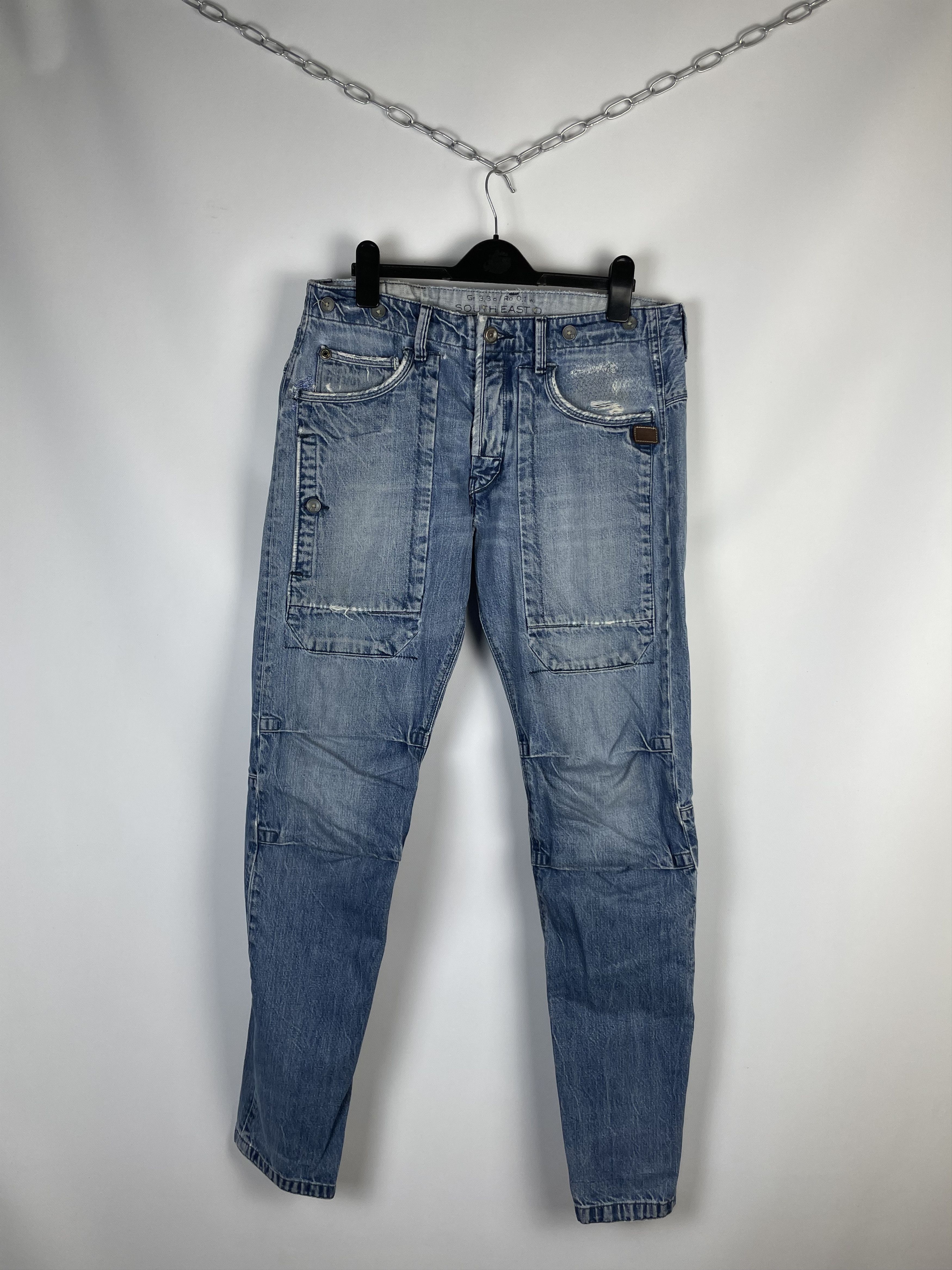 G-Star Vintage G-Star Raw Pants Double Knee Jeans Size US 33 - 7 Thumbnail