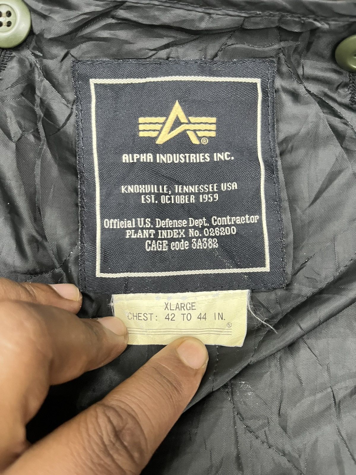 Alpha Industries × Vintage ARCHIVE🔥M65 ALPHA INDUSTRIES FIELD JACKET Size US XL / EU 56 / 4 - 10 Thumbnail