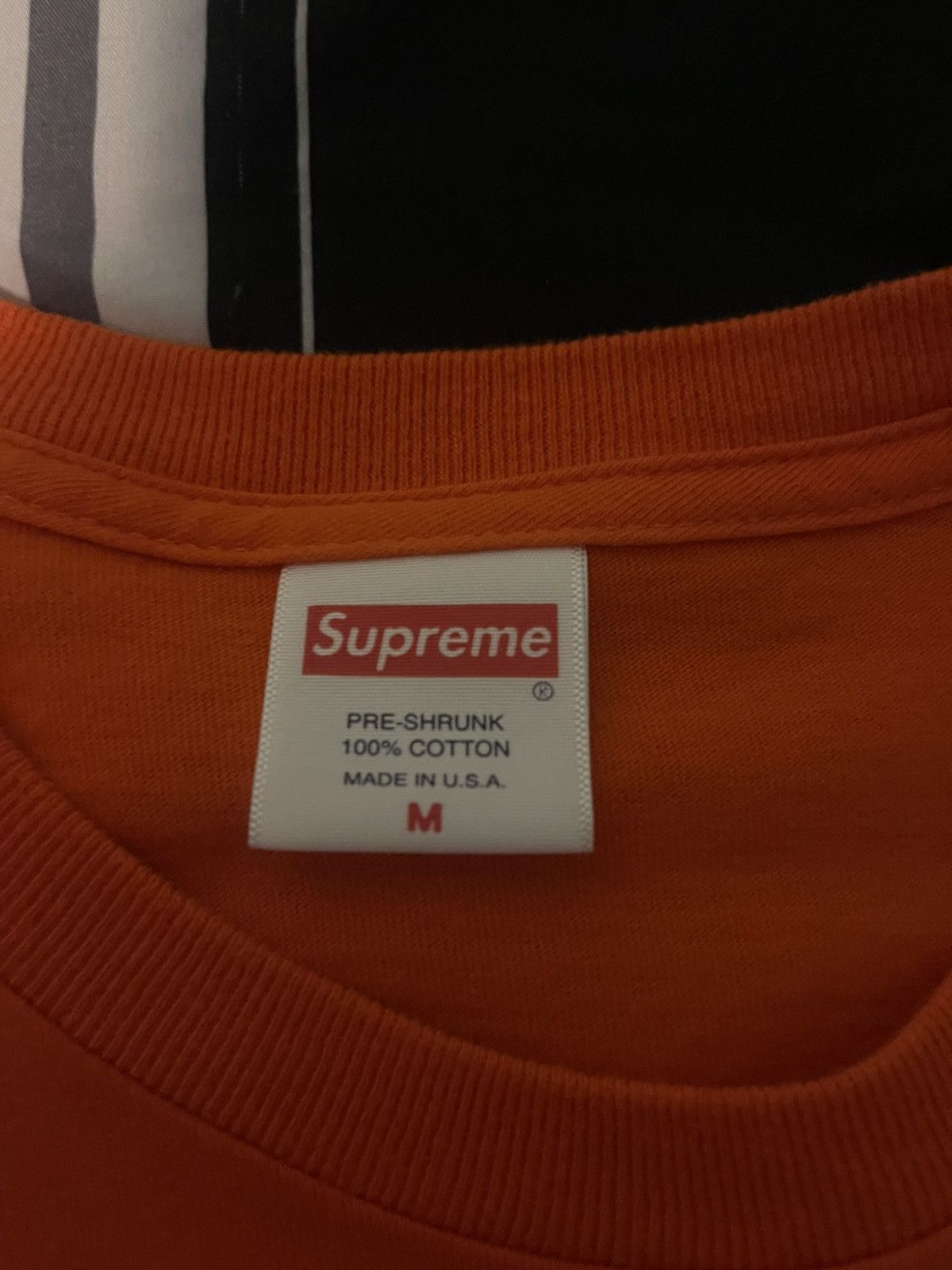 Supreme 2020 supreme orange box logo long sleeve Size US M / EU 48-50 / 2 - 3 Thumbnail