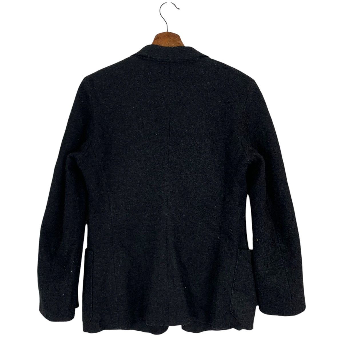 Vintage VINTAGE ALBERTO BIANI WOOL BLACK WOMEN COAT Size S / US 4 / IT 40 - 6 Thumbnail