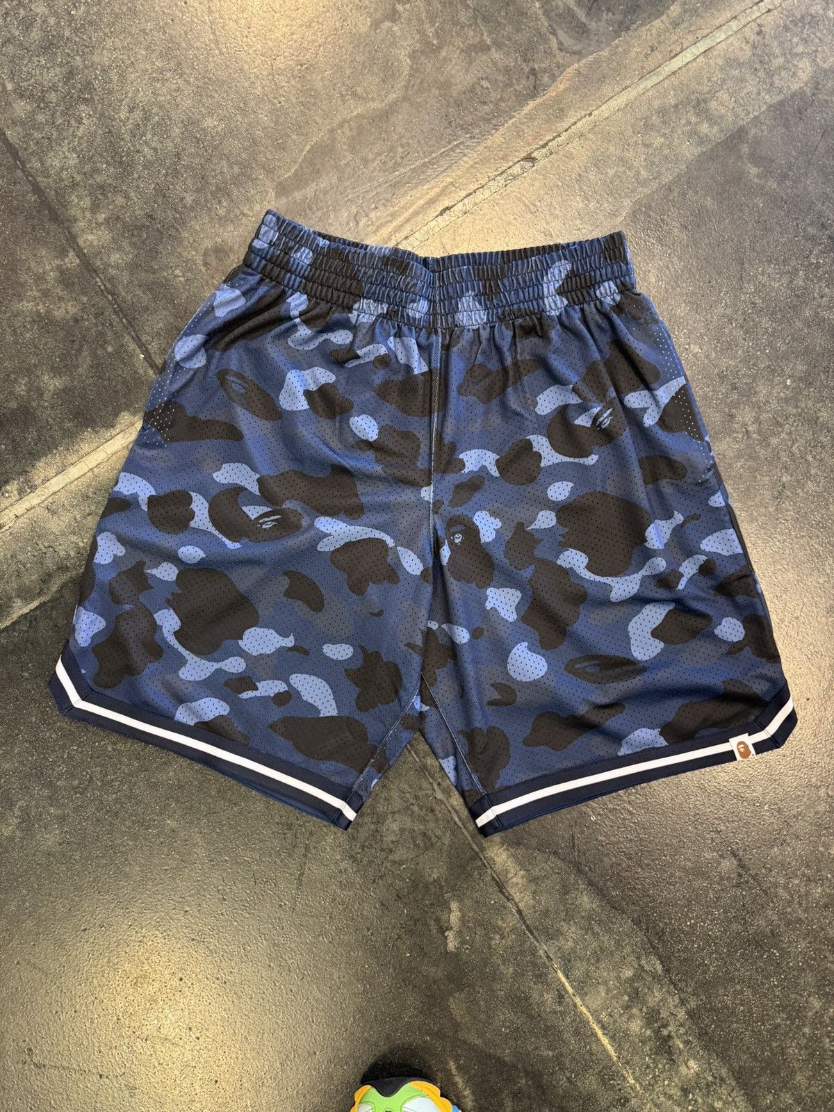 Bape Bape Blue Camo Basketball Shorts Size US 32 / EU 48 - 1 Thumbnail