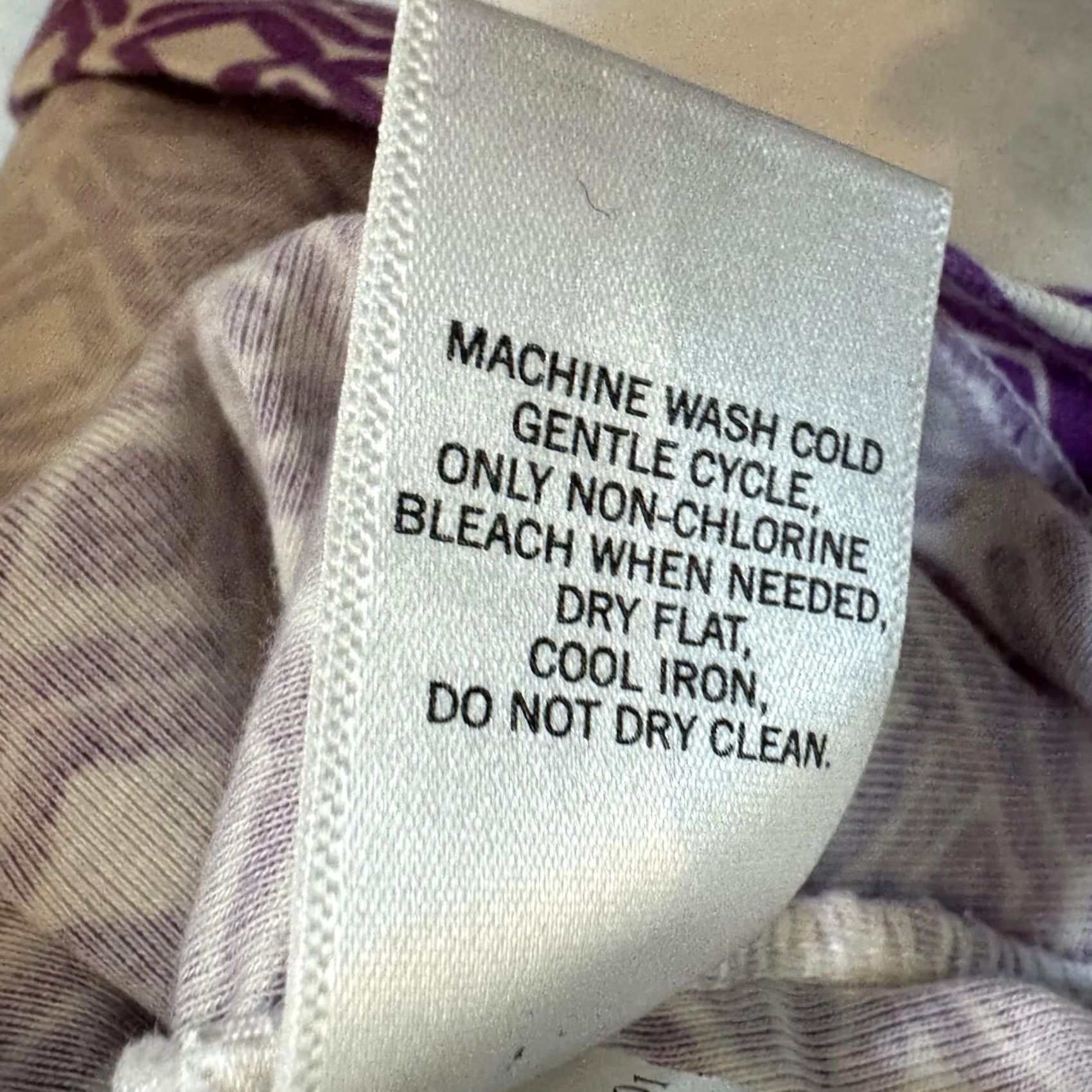 Banana Republic Banana Republic Purple Cotton Blend Mini Slip Dress S Sleeveless Scoop Neck - Casual, Party/Cocktail, Travel Womens Size S / US 4 / IT 40 - 5 Thumbnail