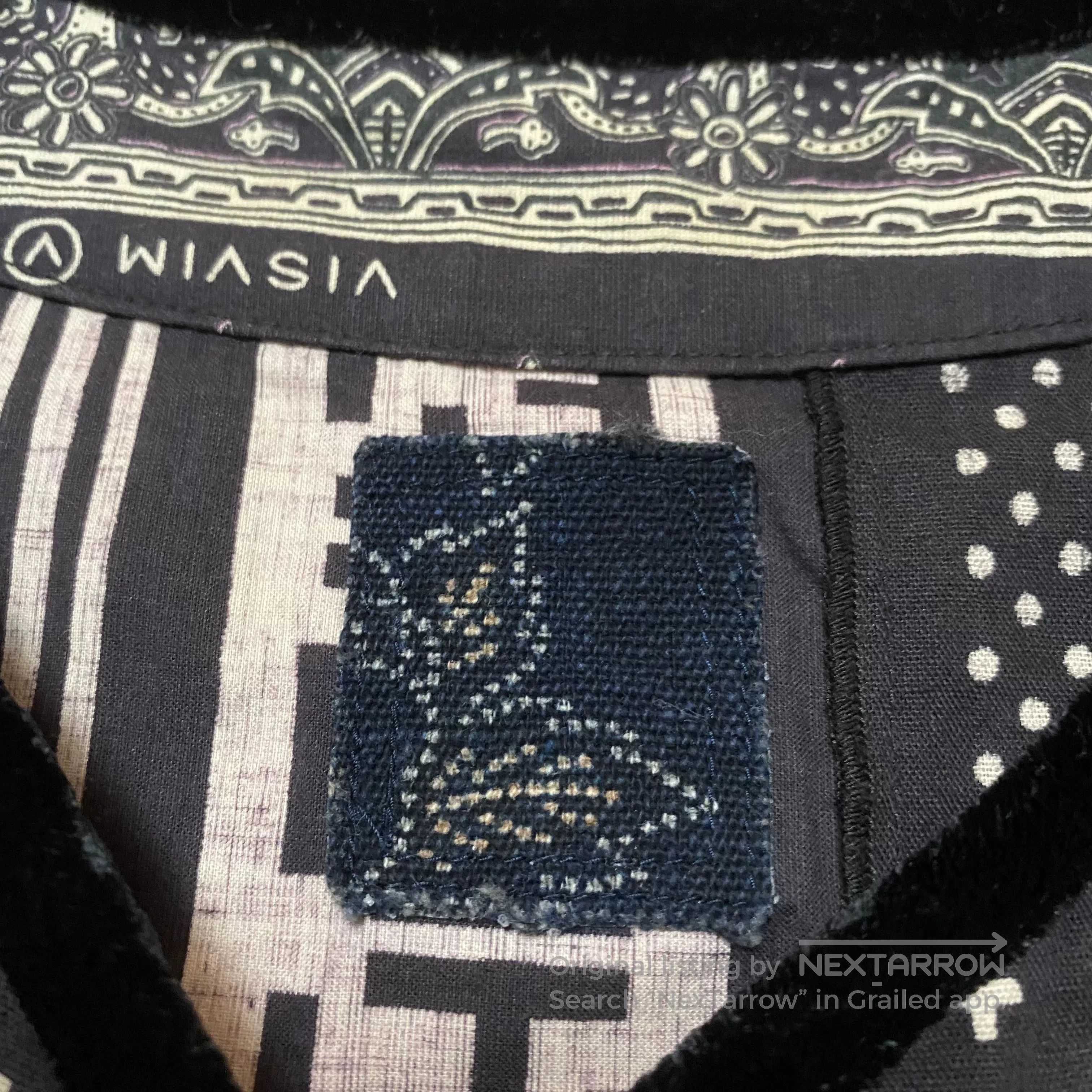 Visvim VISVIM 19SS ICT Black White Pattern Shirt. Size US M / EU 48-50 / 2 - 4 Thumbnail