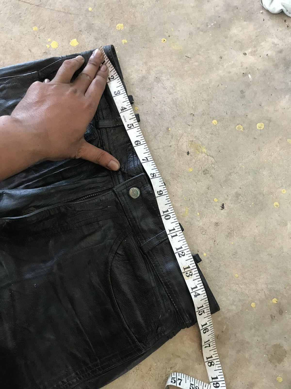 Harley Davidson Black Leather Harley Davison Pants Leather Biker Size US 30 / EU 46 - 9 Thumbnail