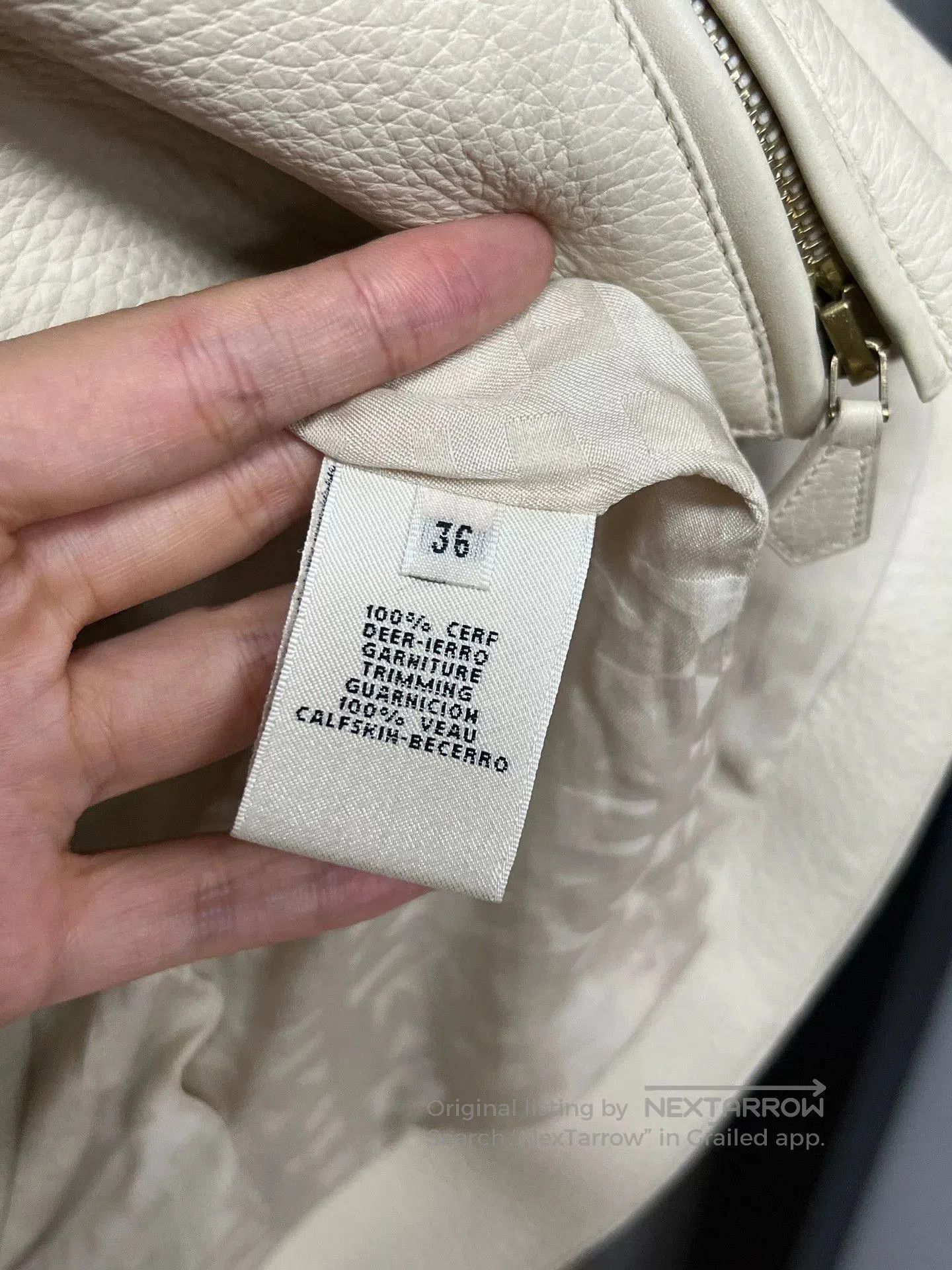 Hermes hermes cream suede jacket size 36. Size S / US 4 / IT 40 - 4 Thumbnail