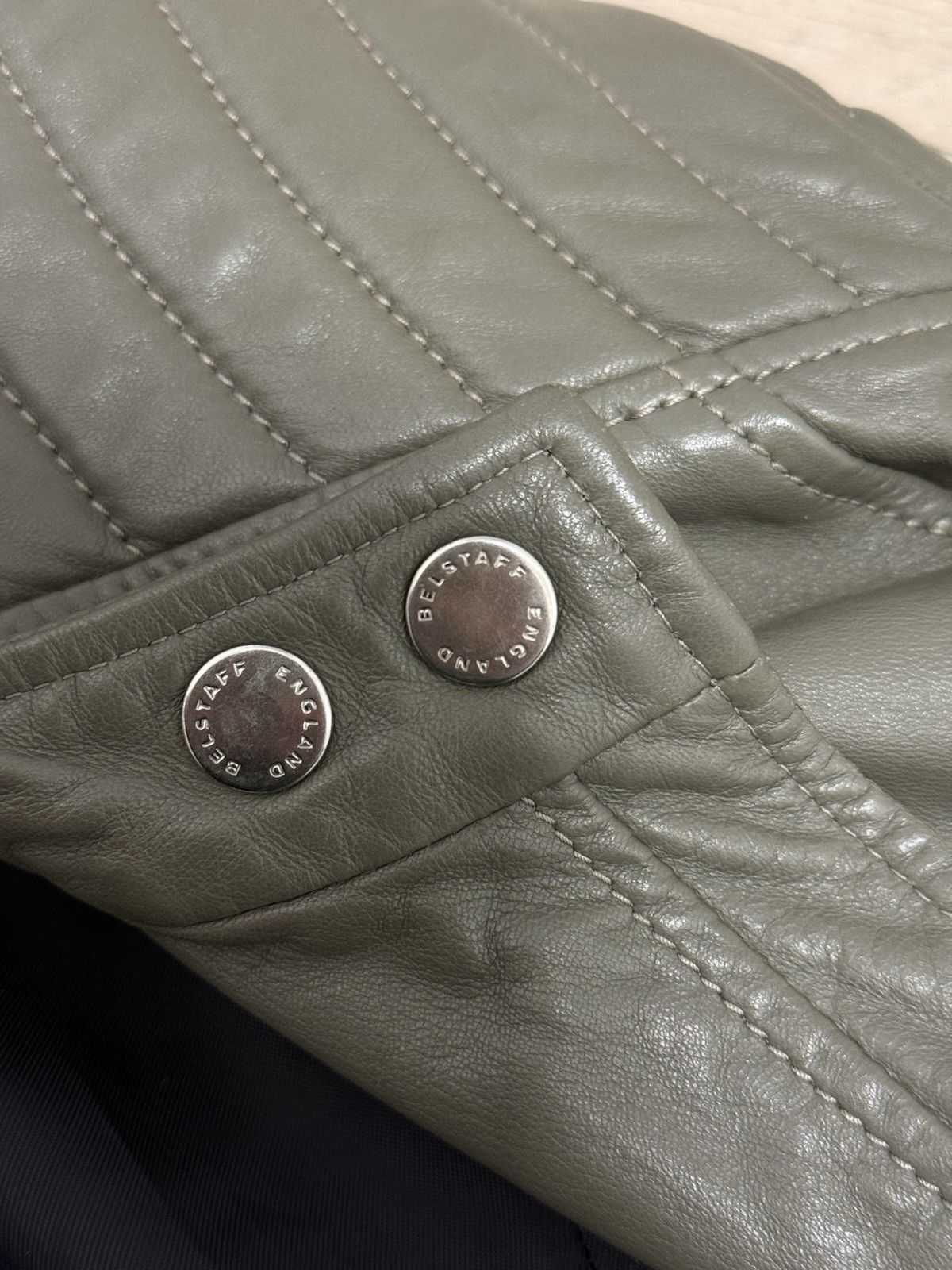 Belstaff DDP Belstaff Leather Moto Biker Womens Jacket size 42 Size M / US 6-8 / IT 42-44 - 18 Thumbnail