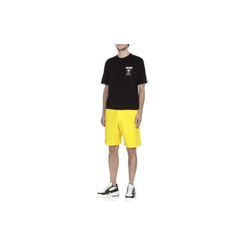 Moschino o1y0225 Logo Short in Yellow Size US 38 / EU 54 - 2 Thumbnail