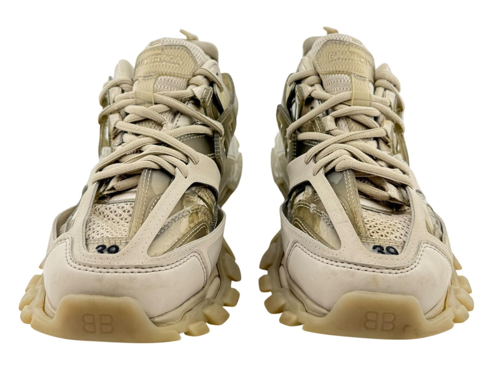 Balenciaga Balenciaga Track Beige Sneakers EU 39 Used with Box Size US 7.5 / EU 40-41 - 2 Thumbnail
