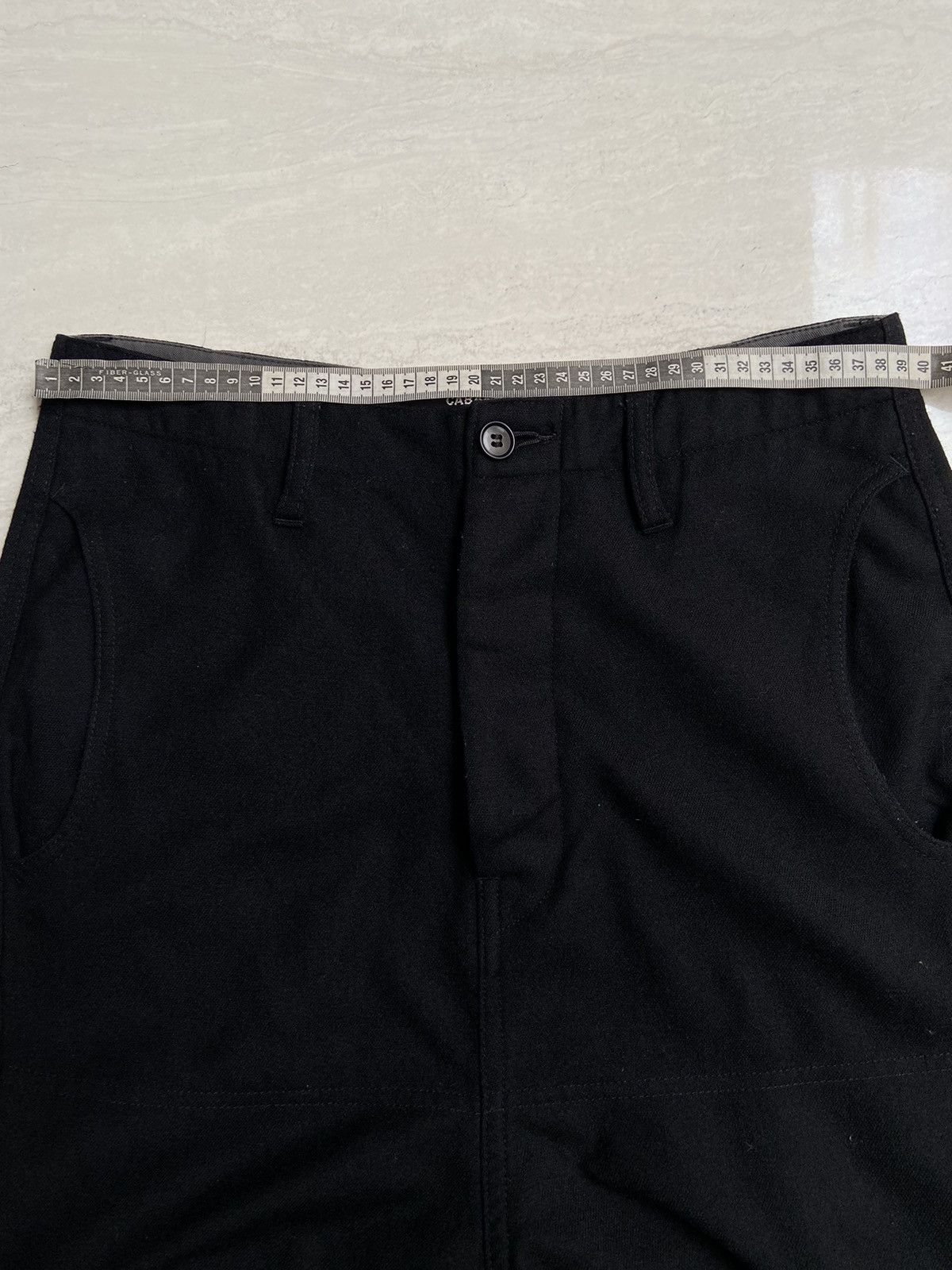 CABANE de ZUCCa × Issey Miyake × Zucca CABANE De ZUCCA Black Pants Size US 29 - 4 Thumbnail