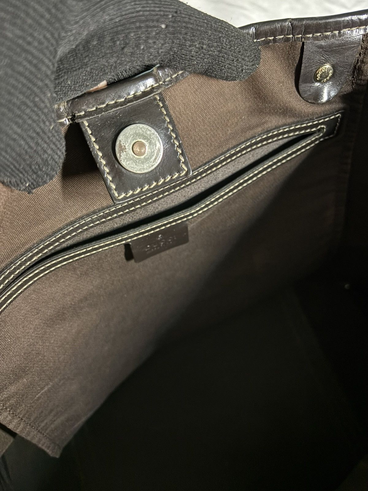 Gucci (very worn) Gucci Tote Bag Size ONE SIZE - 14 Thumbnail