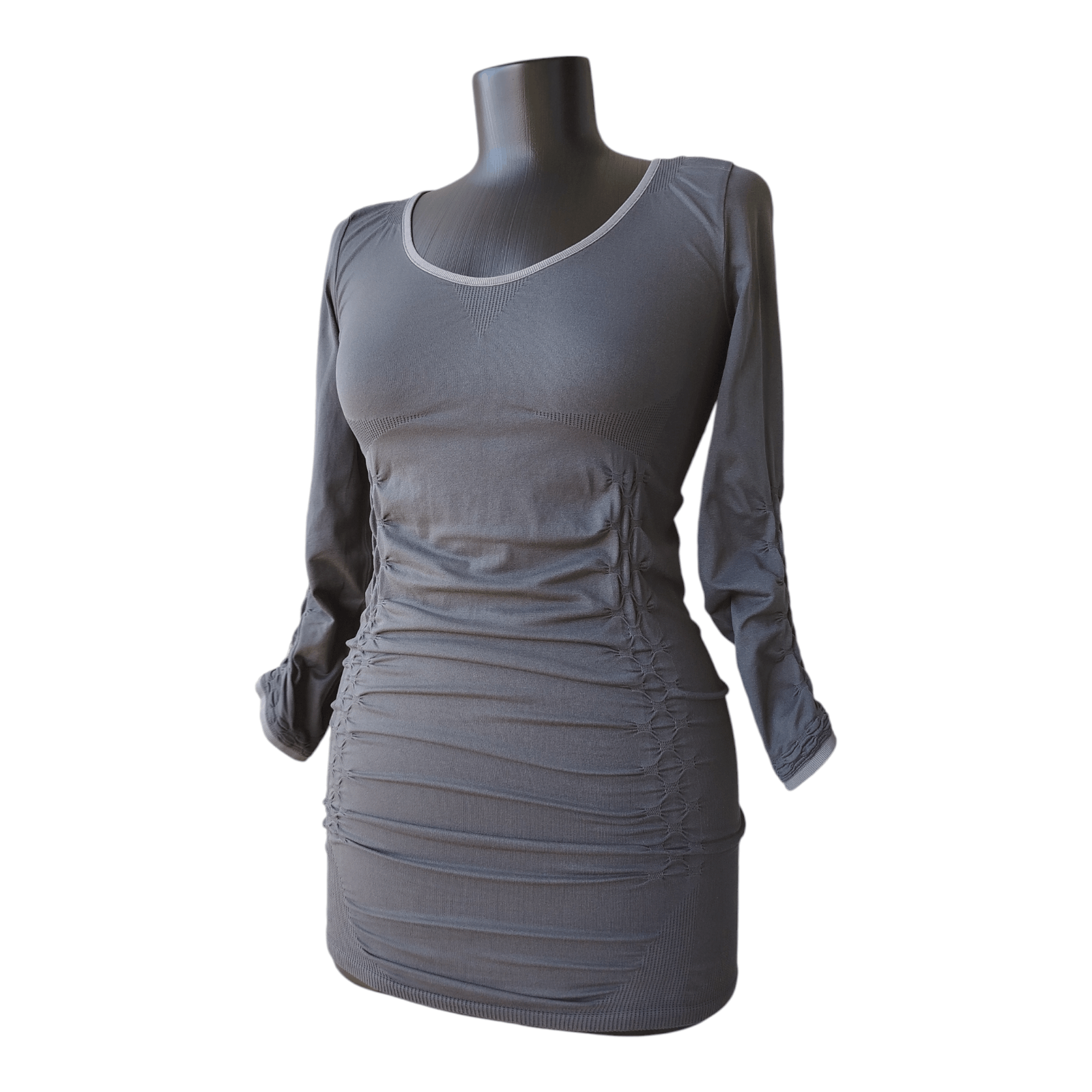 Marithe + Francois Girbaud High Use Claire Campbell Top Stretch Jersey Gray Size M / US 6-8 / IT 42-44 - 1 Thumbnail
