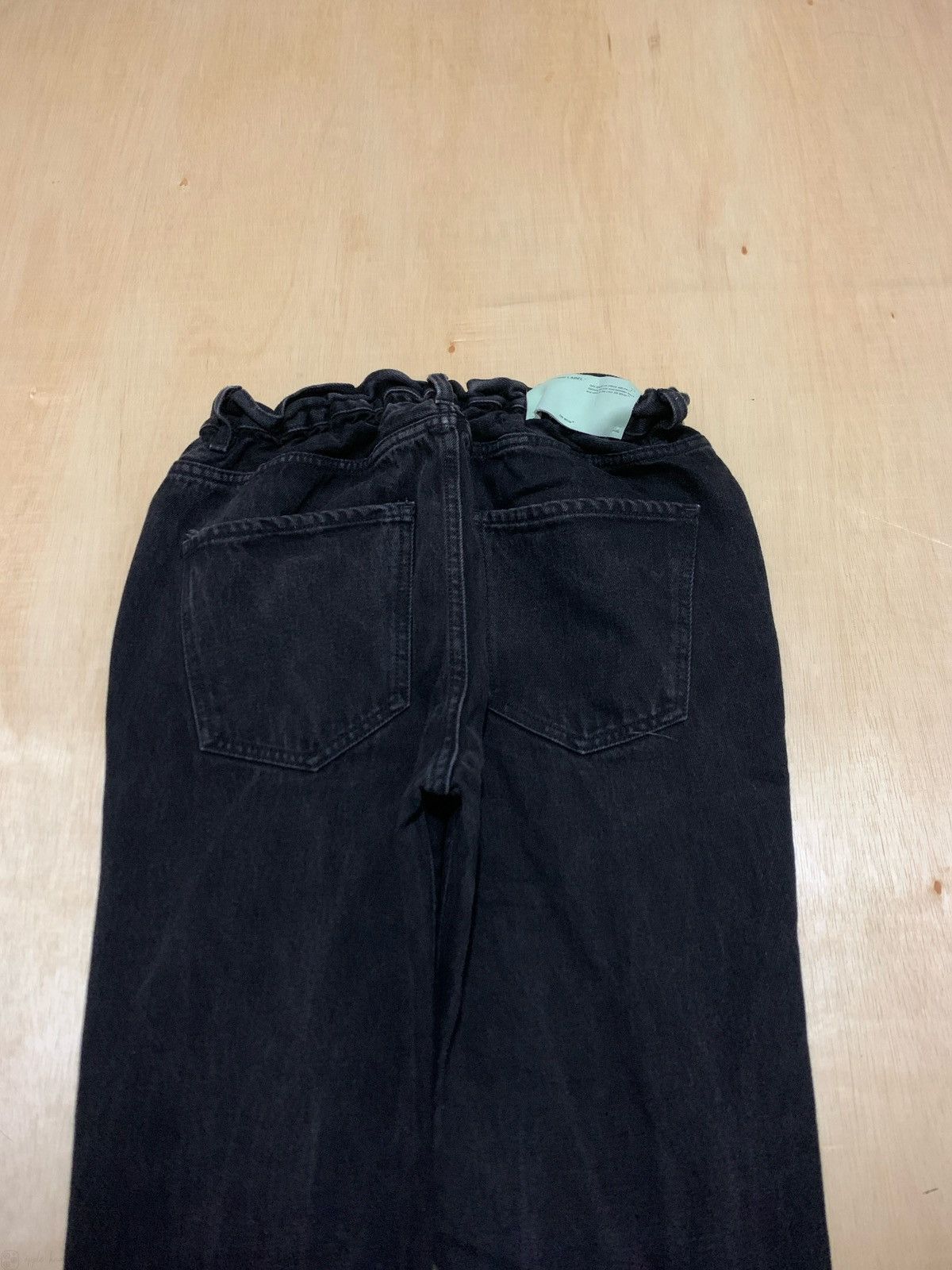 Off-White Off-White Black Denim Size US 31 - 3 Thumbnail